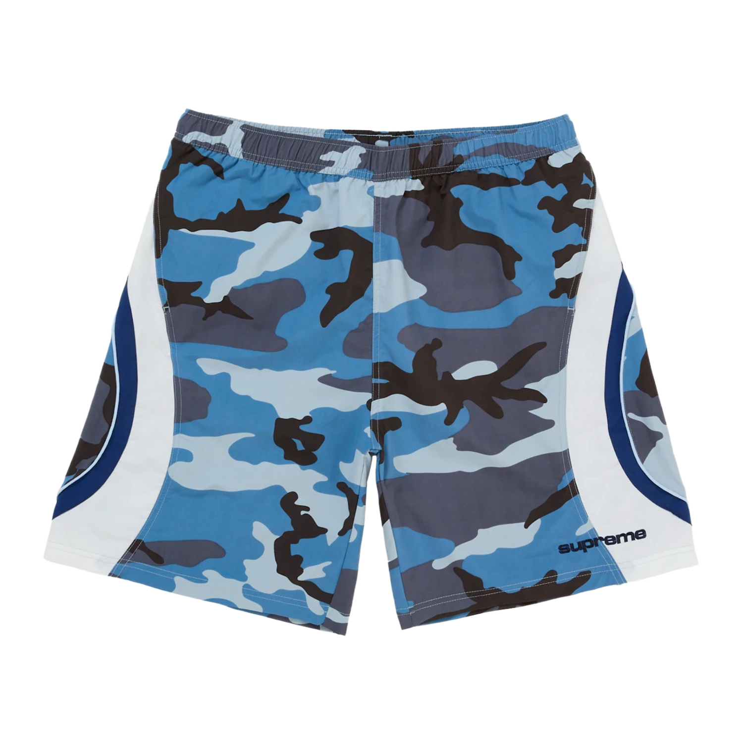 パンツ Paneled Water Short Supreme Supreme Paneled Water Short Blue Camo