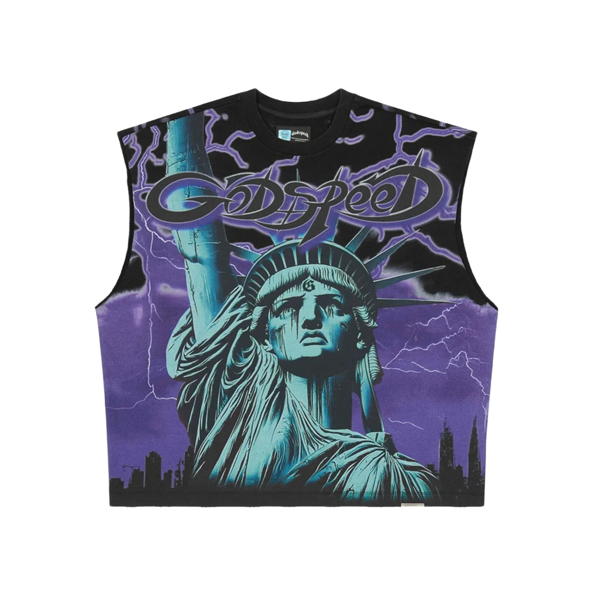 Godspeed Voltage Sleeveless T-shirt Purple