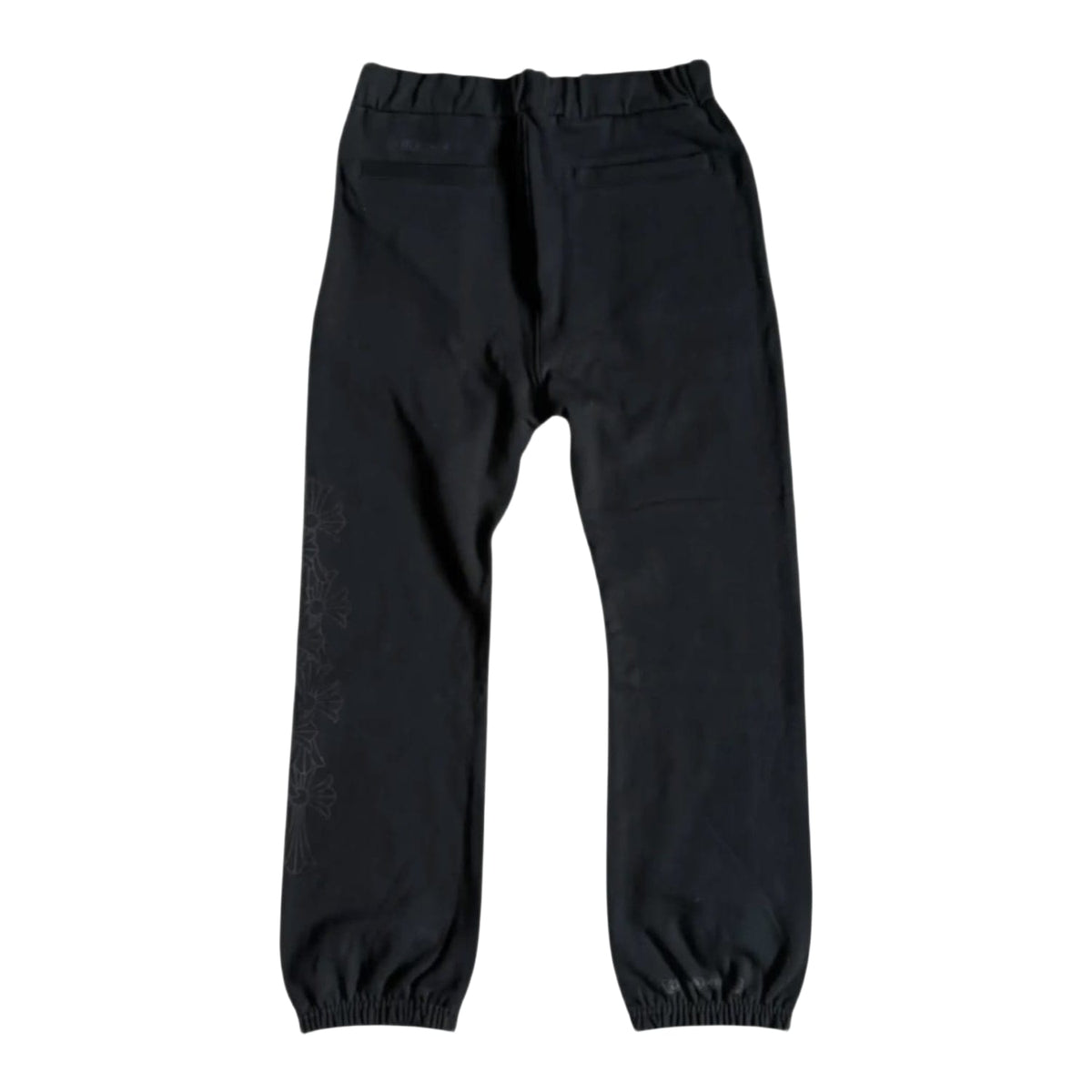 Chrome Hearts Miami Exclusive Cemetery Vertical Logo Sweatpants Black