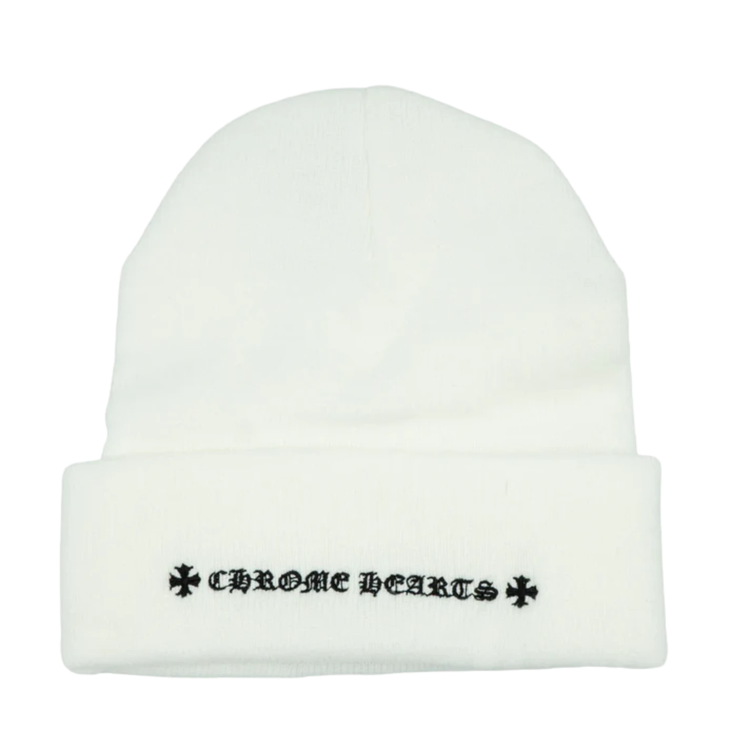 Chrome Hearts CH Beanie White