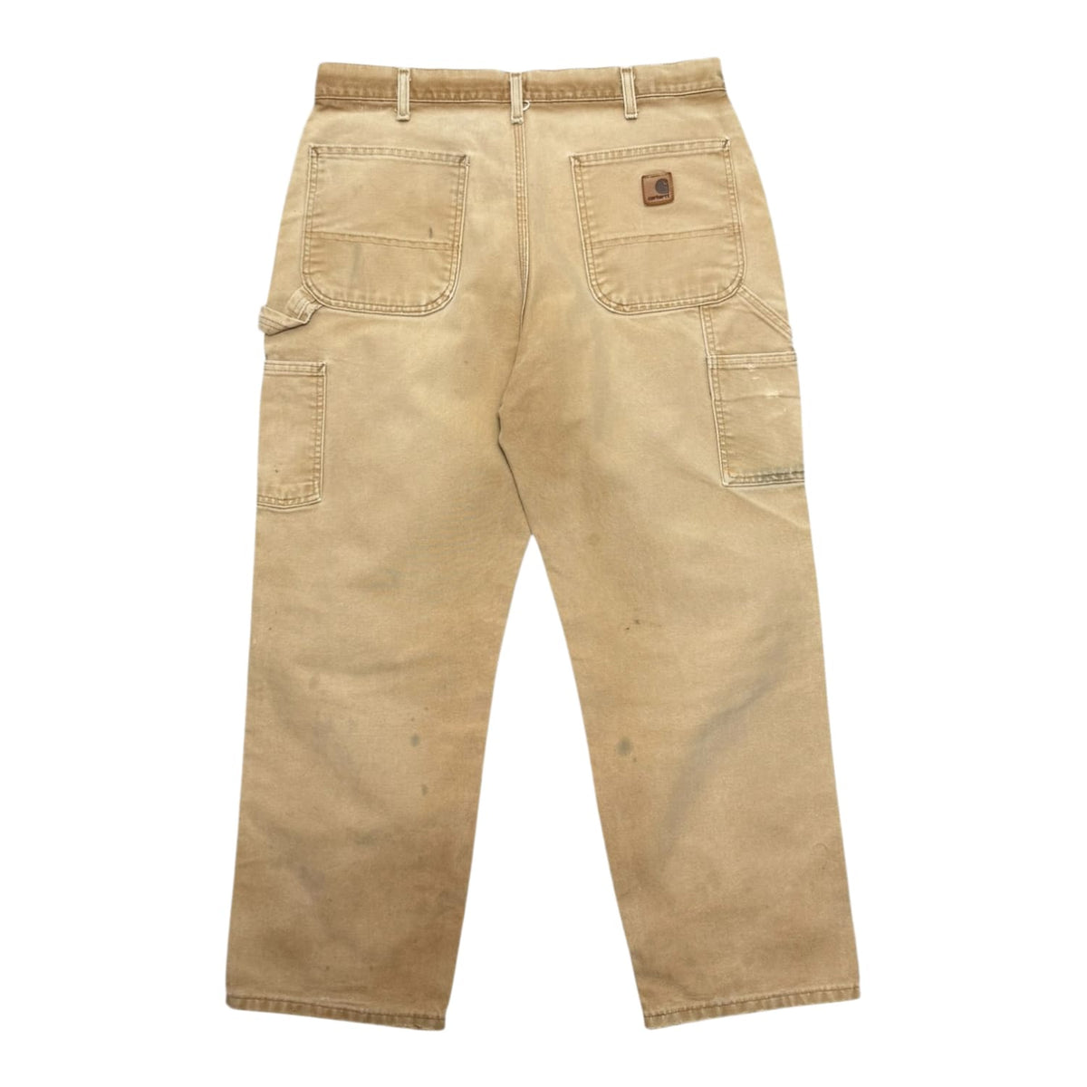 Èlan En Soie Carhartt Pants Green Crocodile Leather Patch