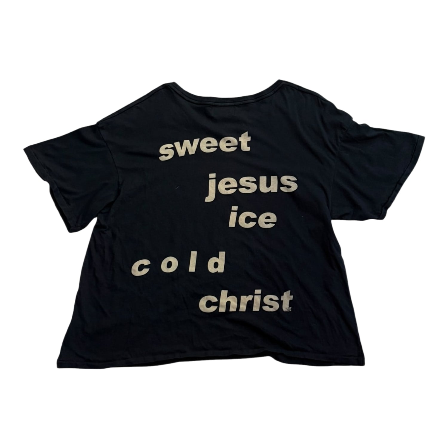 Enfants Riches Deprimes Sweet Jesus Ice Cold Christ T-Shirt Black