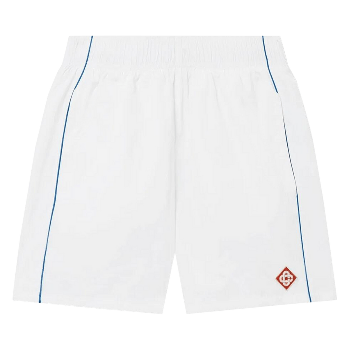 Casablanca Printed Windbreaker Shorts 'Taffeta Midnight/Acropolis'