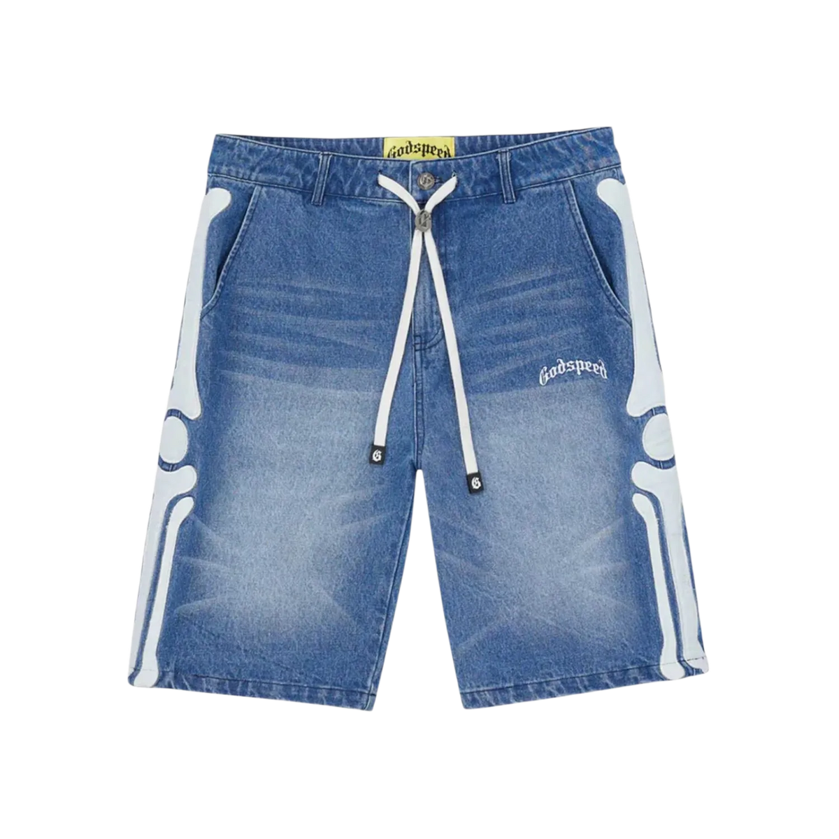 Godspeed Femur Denim Shorts Blue