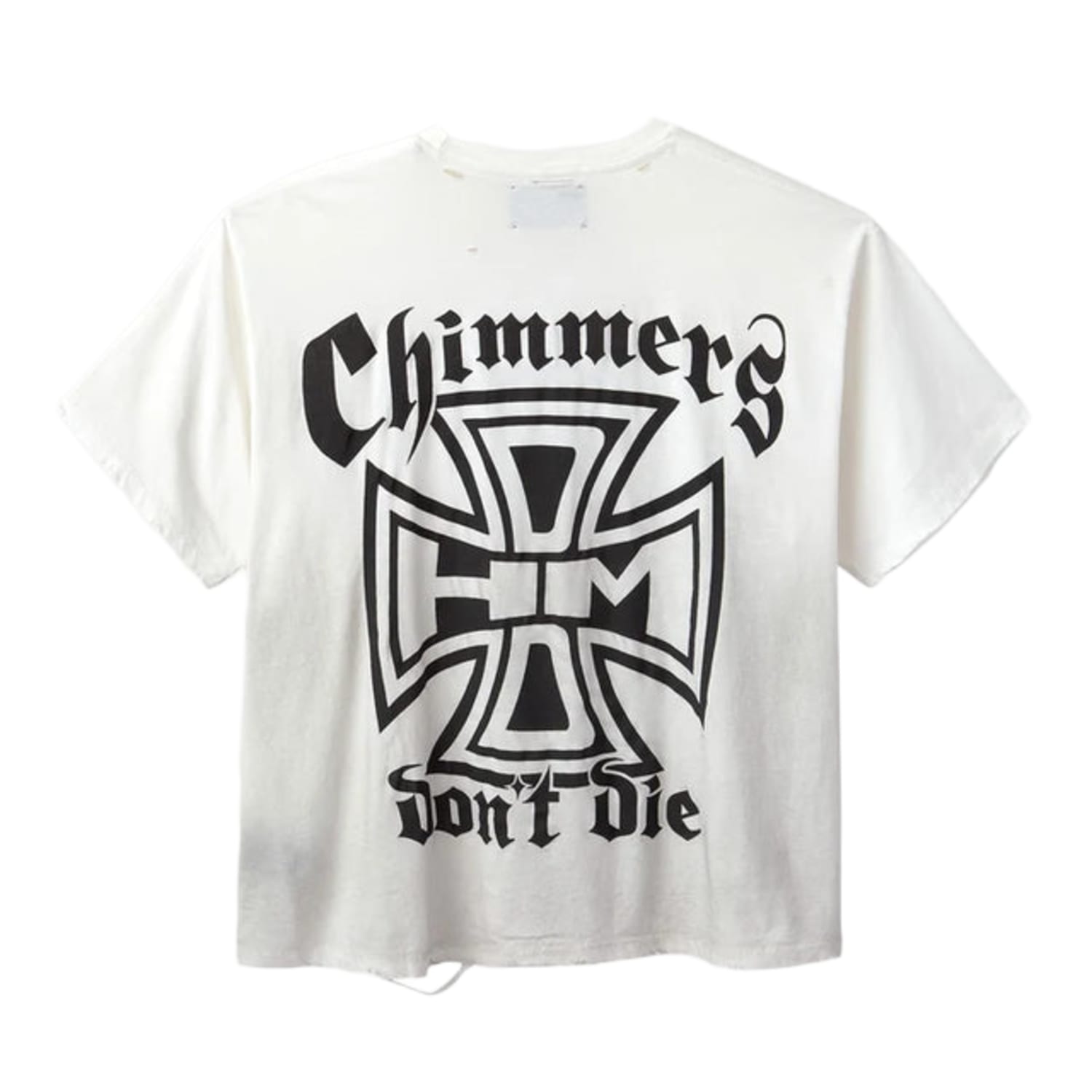 Happy Memories Don't Die HMDD Chimmers Ghost Pocket T-Shirt White