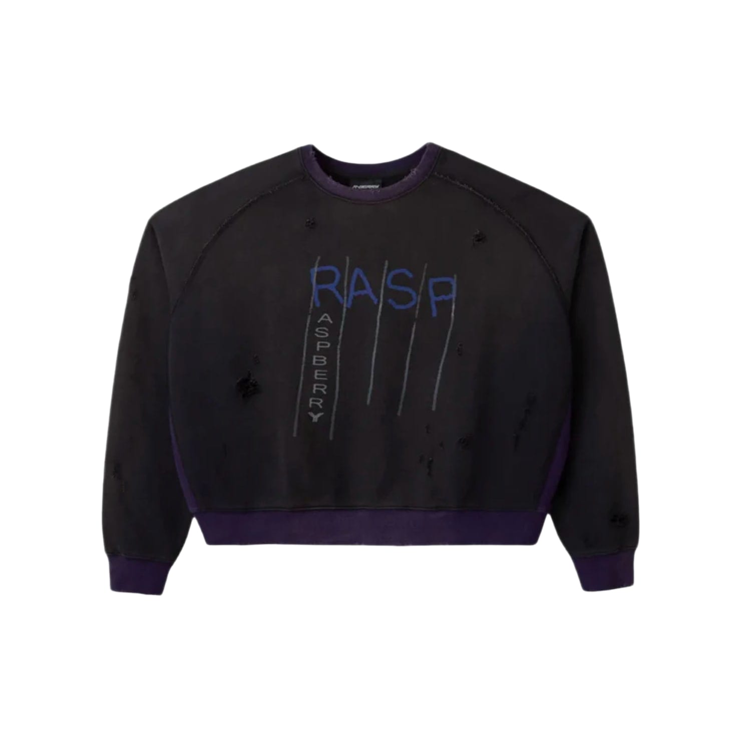GV Gallery Raspberry Hills Sulfur Crewneck Black/Purple