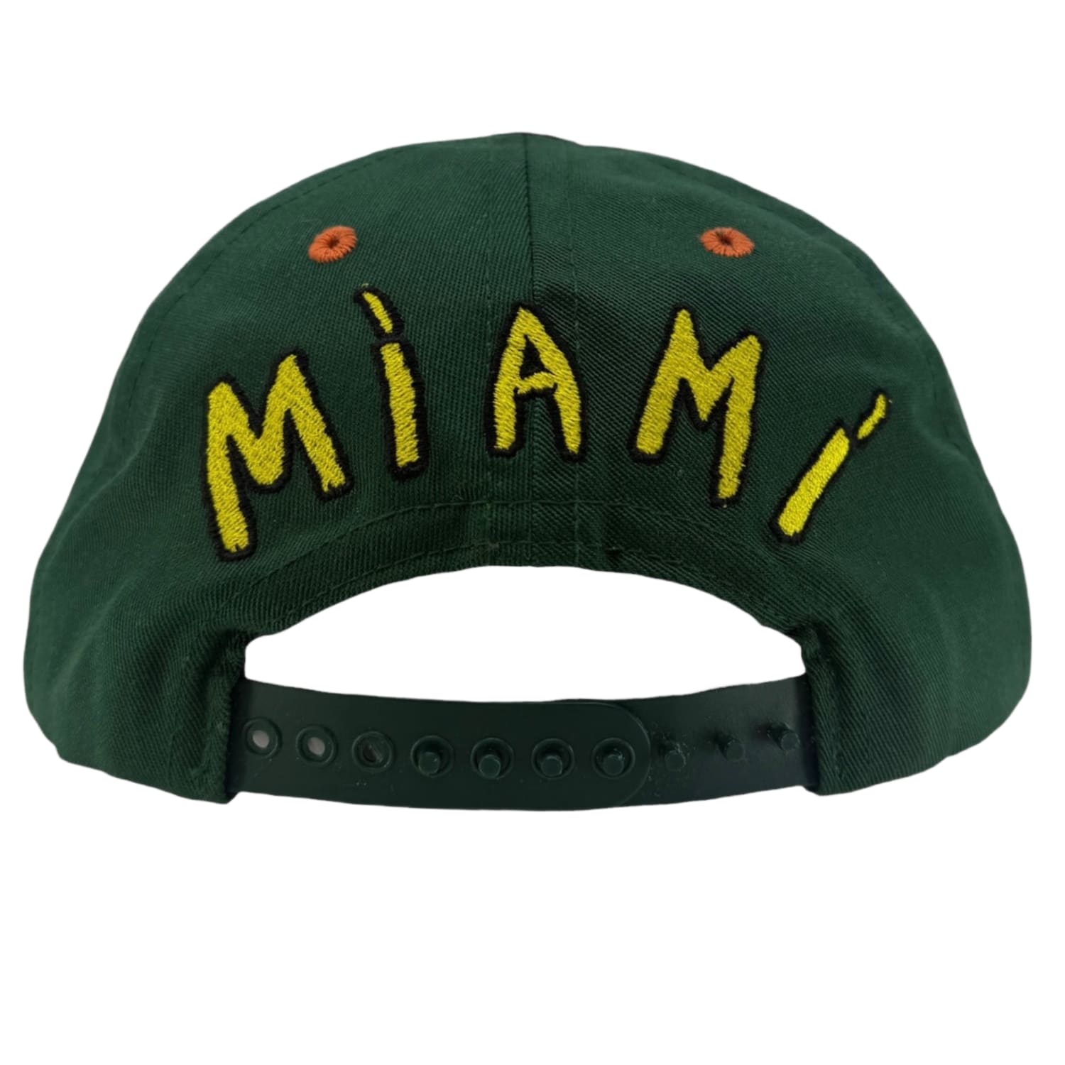 Chrome Hearts Miami Art Basel Exclusive Baseball Hat Green/Orange/Gold