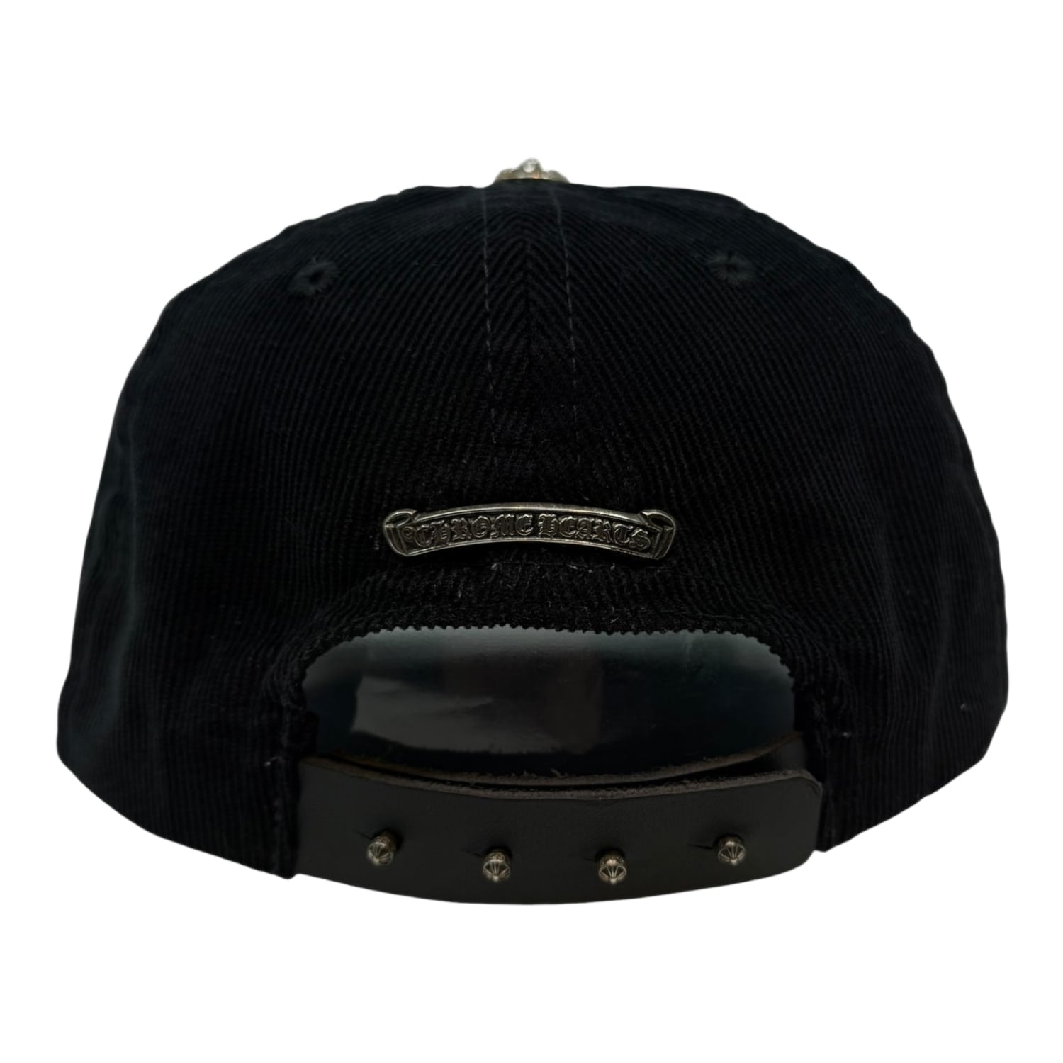 Chrome Hearts Vine Dagger Corduroy Hat Black Neon Pink