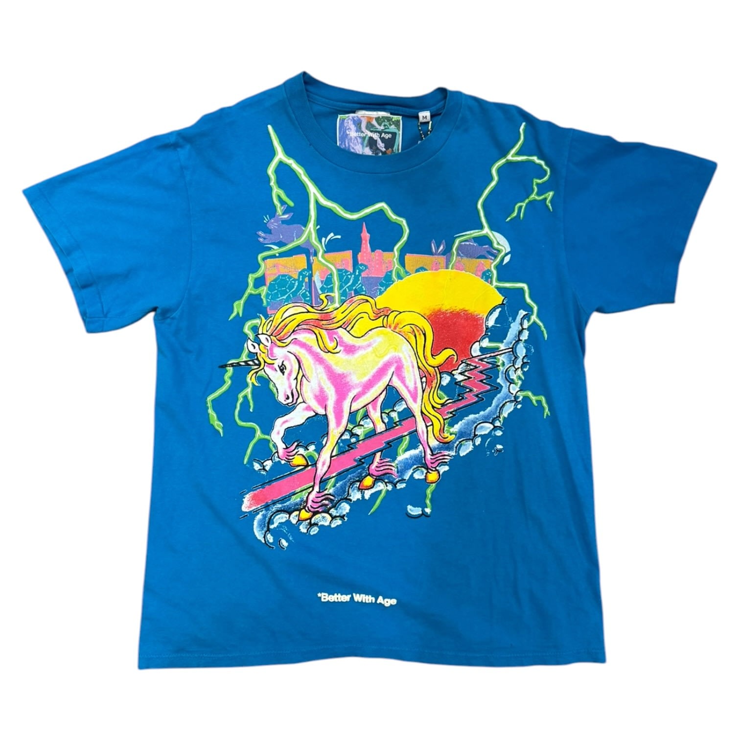 Better with Age European Thunder T-Shirt Blue