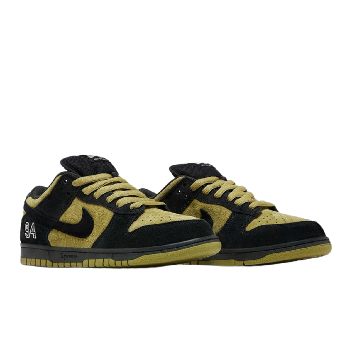 Supreme x Nike Dunk Low SB 'Camper Green'
