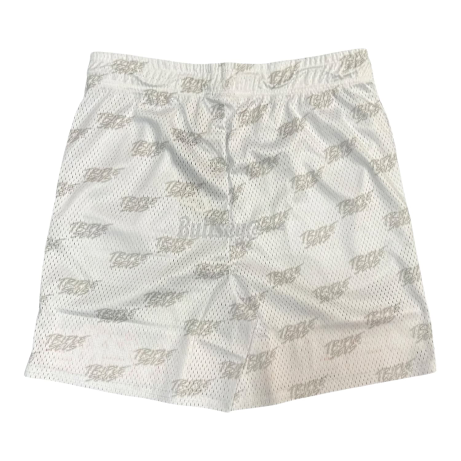 Triple Sevens White Mesh Shorts