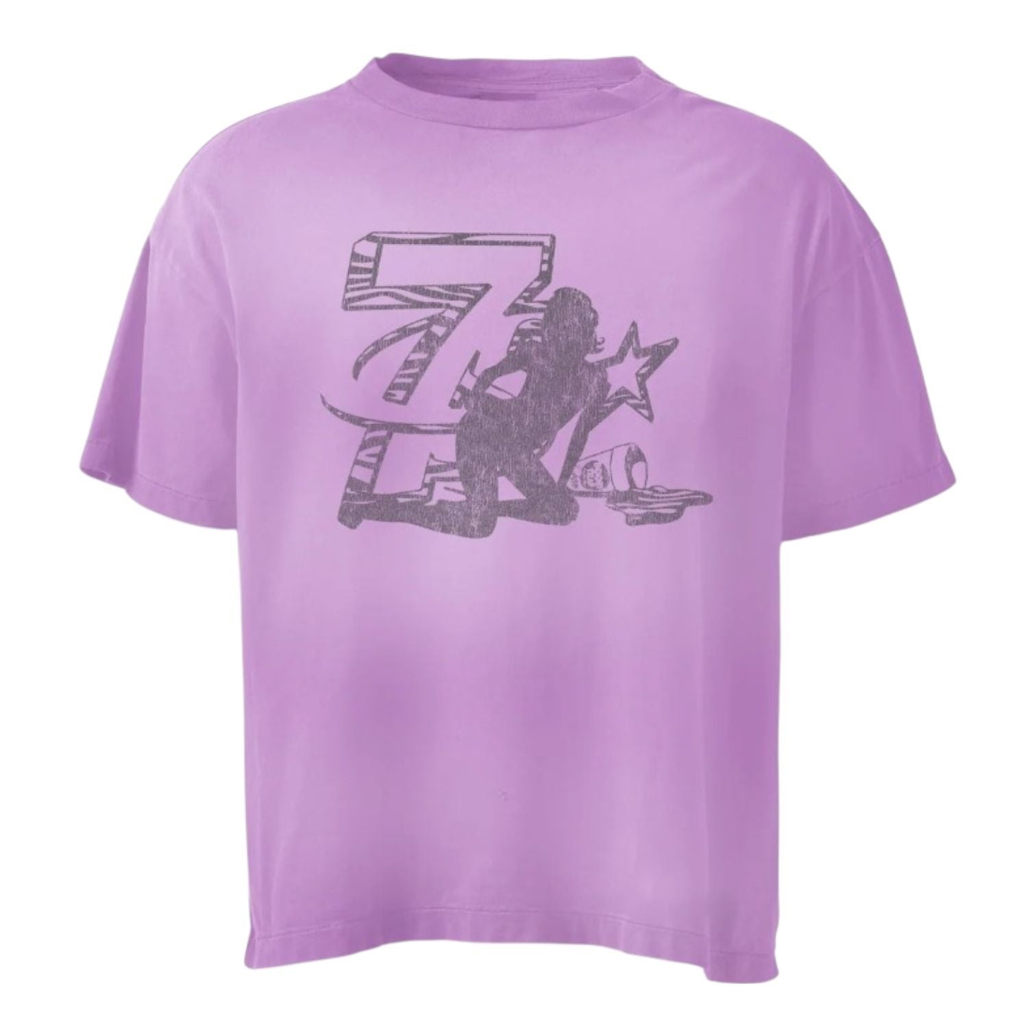 Triple Sevens x Booby Trap Security T-Shirt Purple