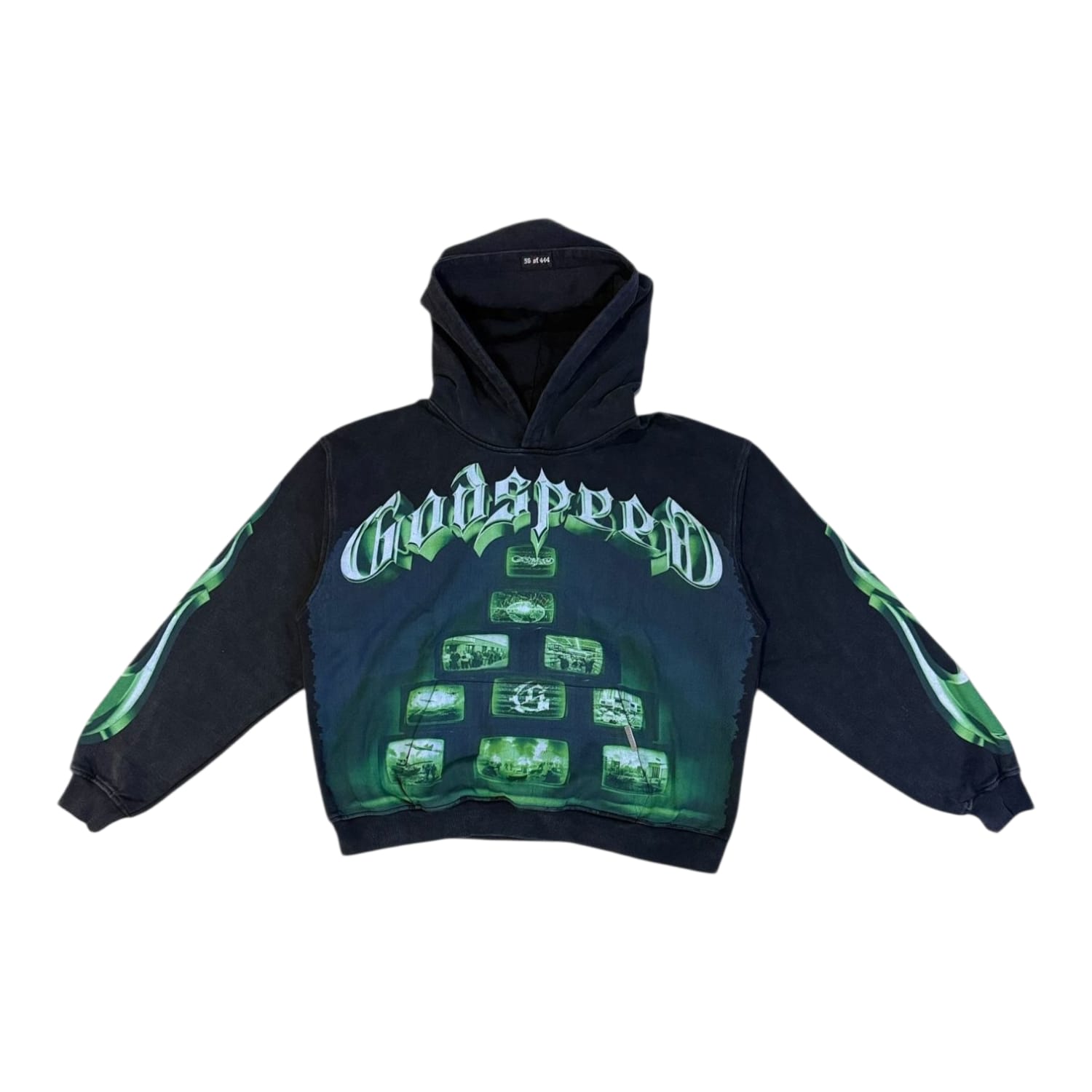 Godspeed Overstimulation 2025 Hoodie Black Wash