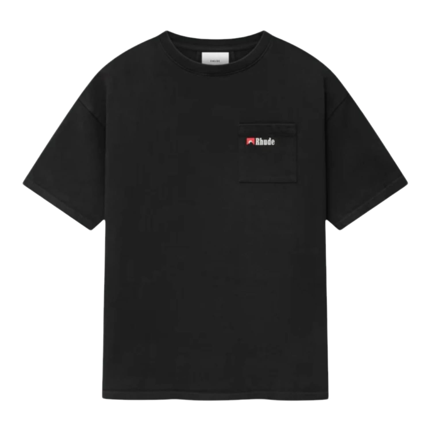 Rhude Moonlight Pocket T-Shirt Black Red