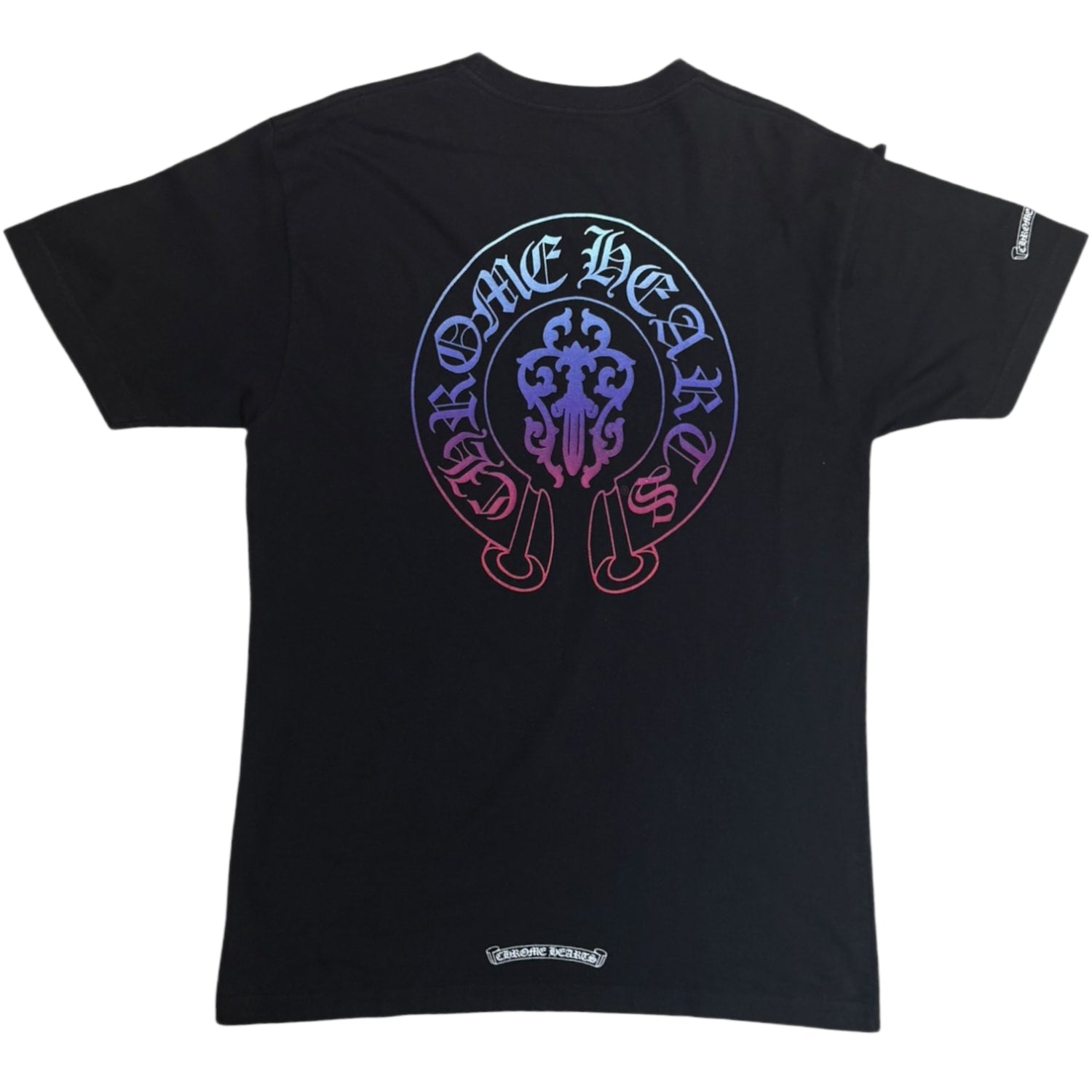 Chrome Hearts Vine Dagger Horseshoe T-Shirt Gradient