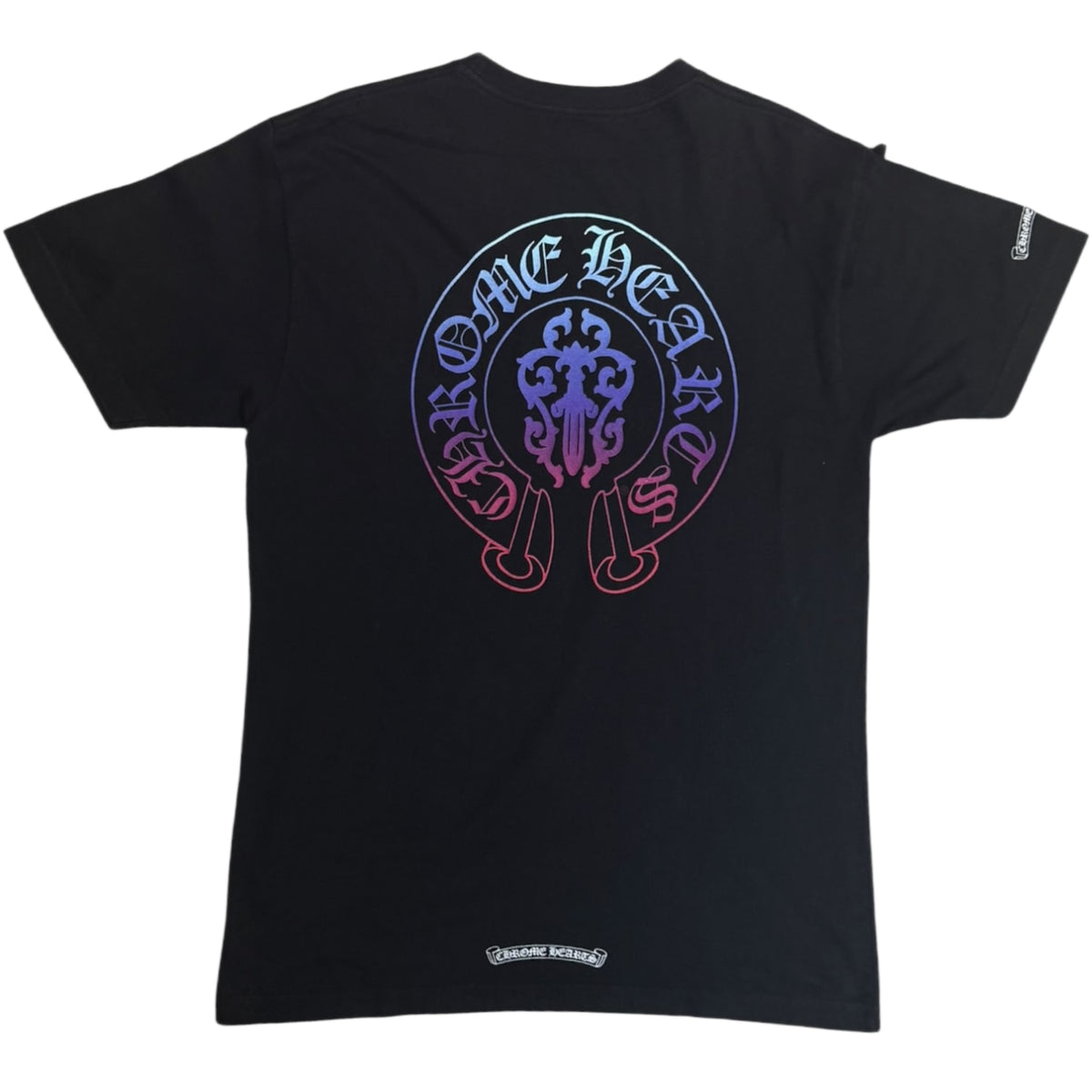 Chrome Hearts Vine Dagger Horseshoe T-Shirt Gradient