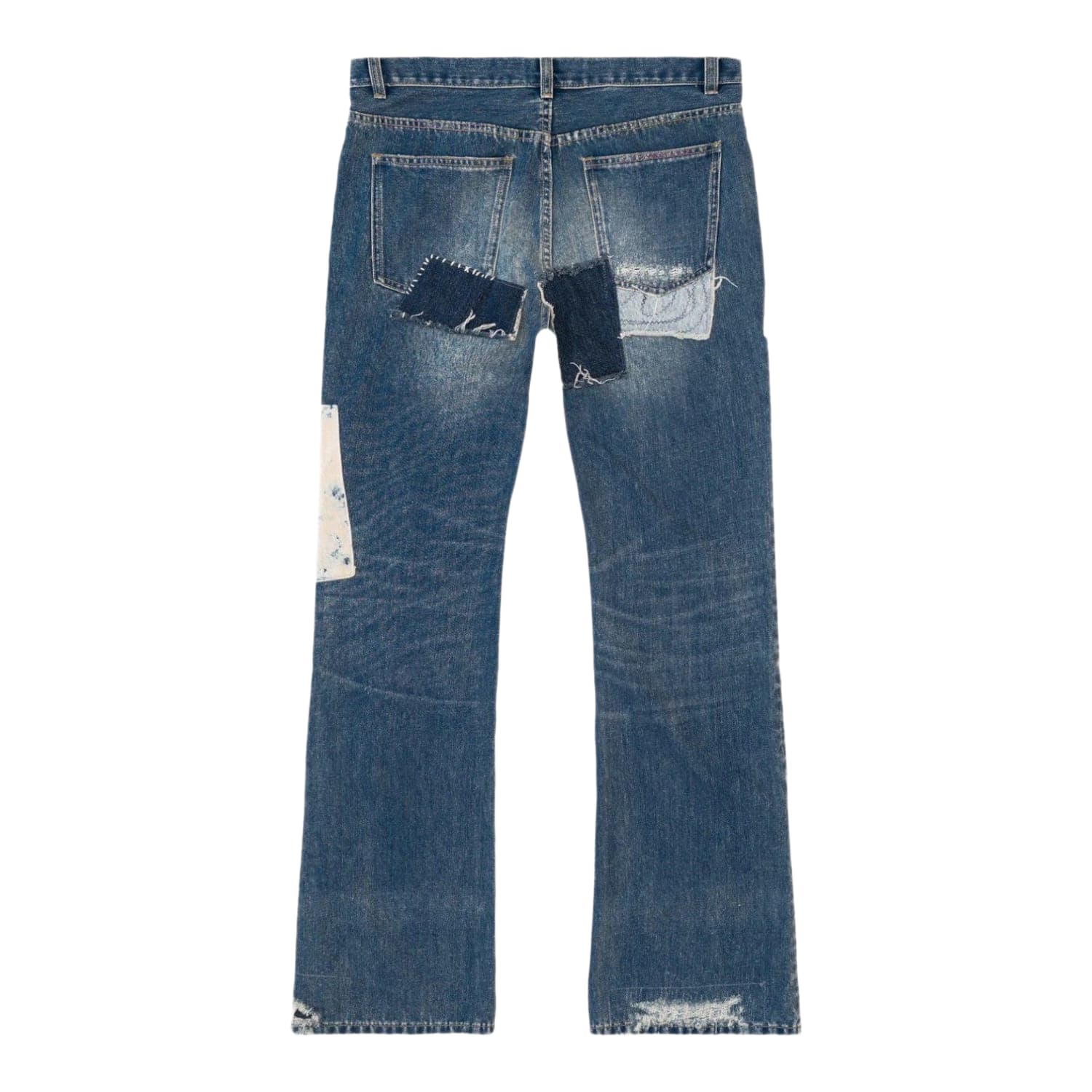 Bravest Studios Boro Denim Pants Blue