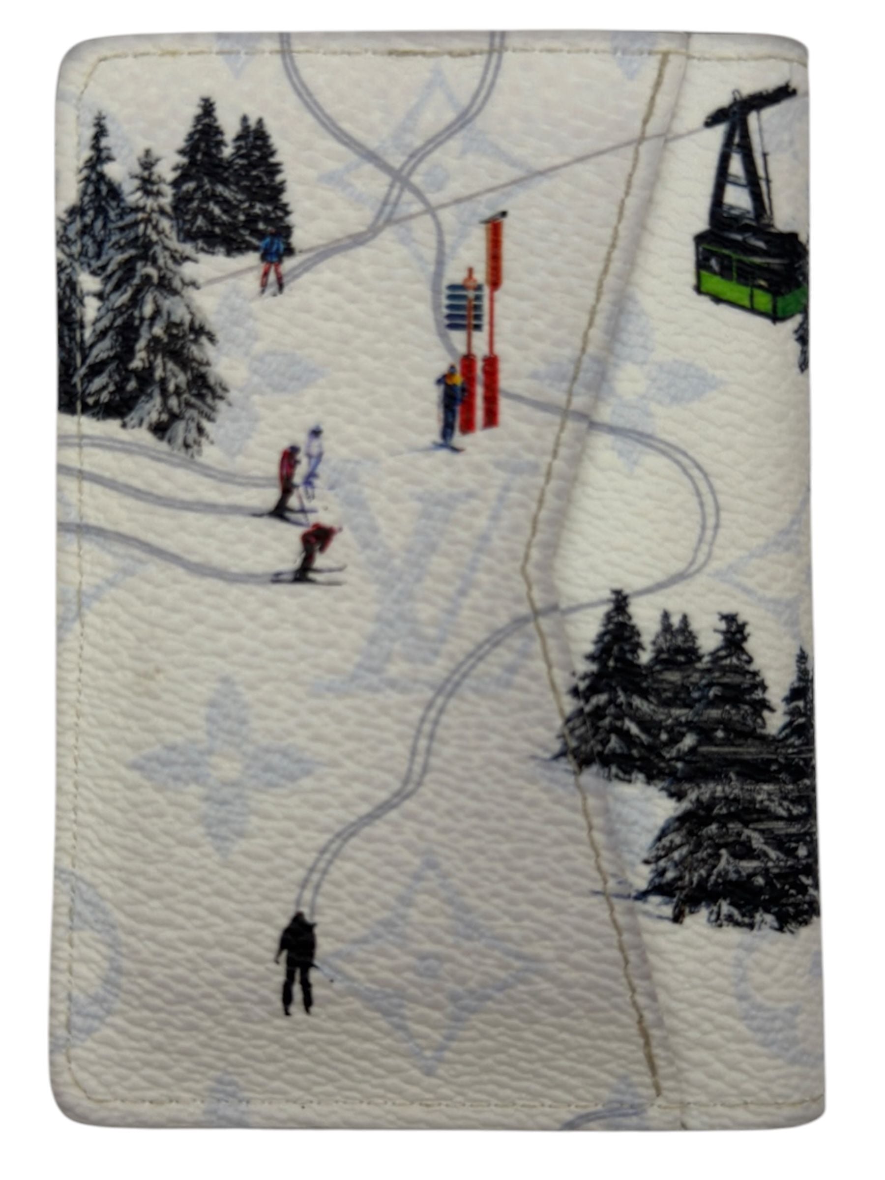 Louis Vuitton Skateboard Pocket Organizer Ski/White