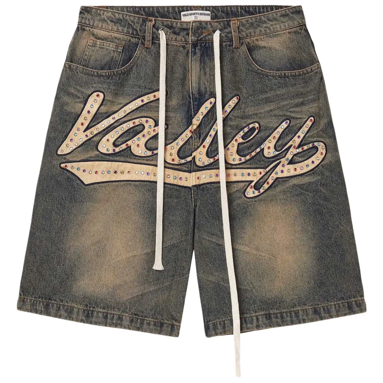 Vale Forever Skittles Jorts Mid Blue