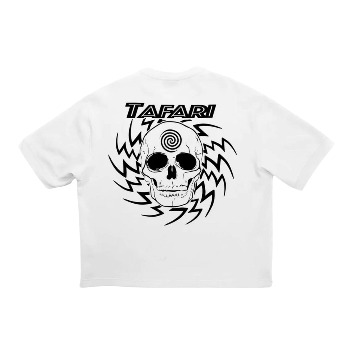 Tafari Skull T-Shirt White