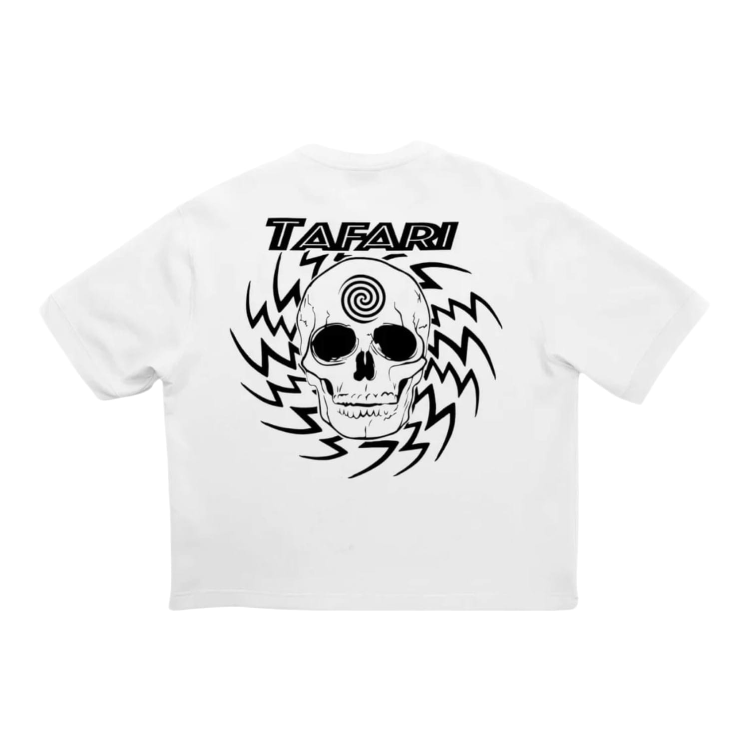 Tafari Skull T-Shirt White