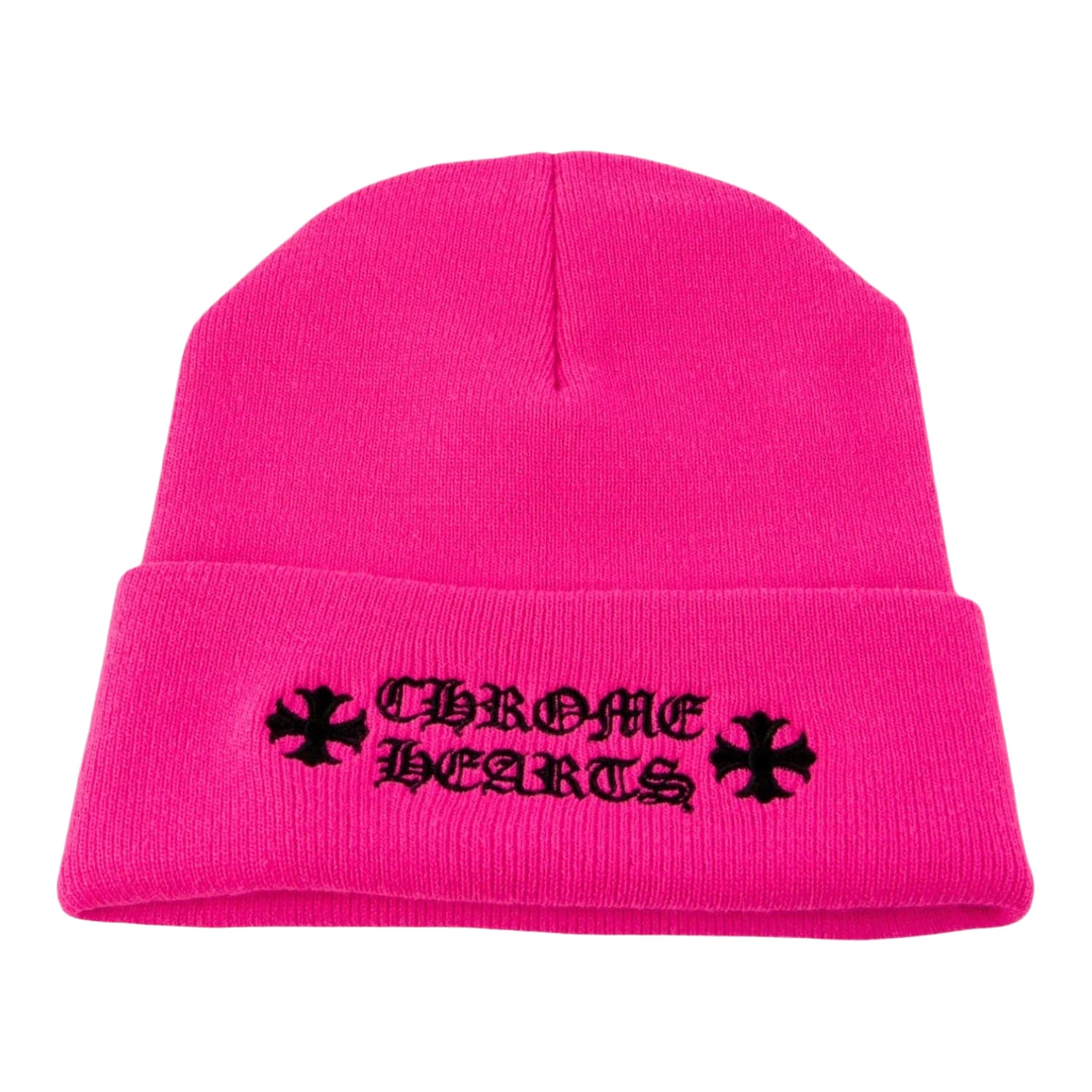 Chrome Hearts Logo Beanie Pink