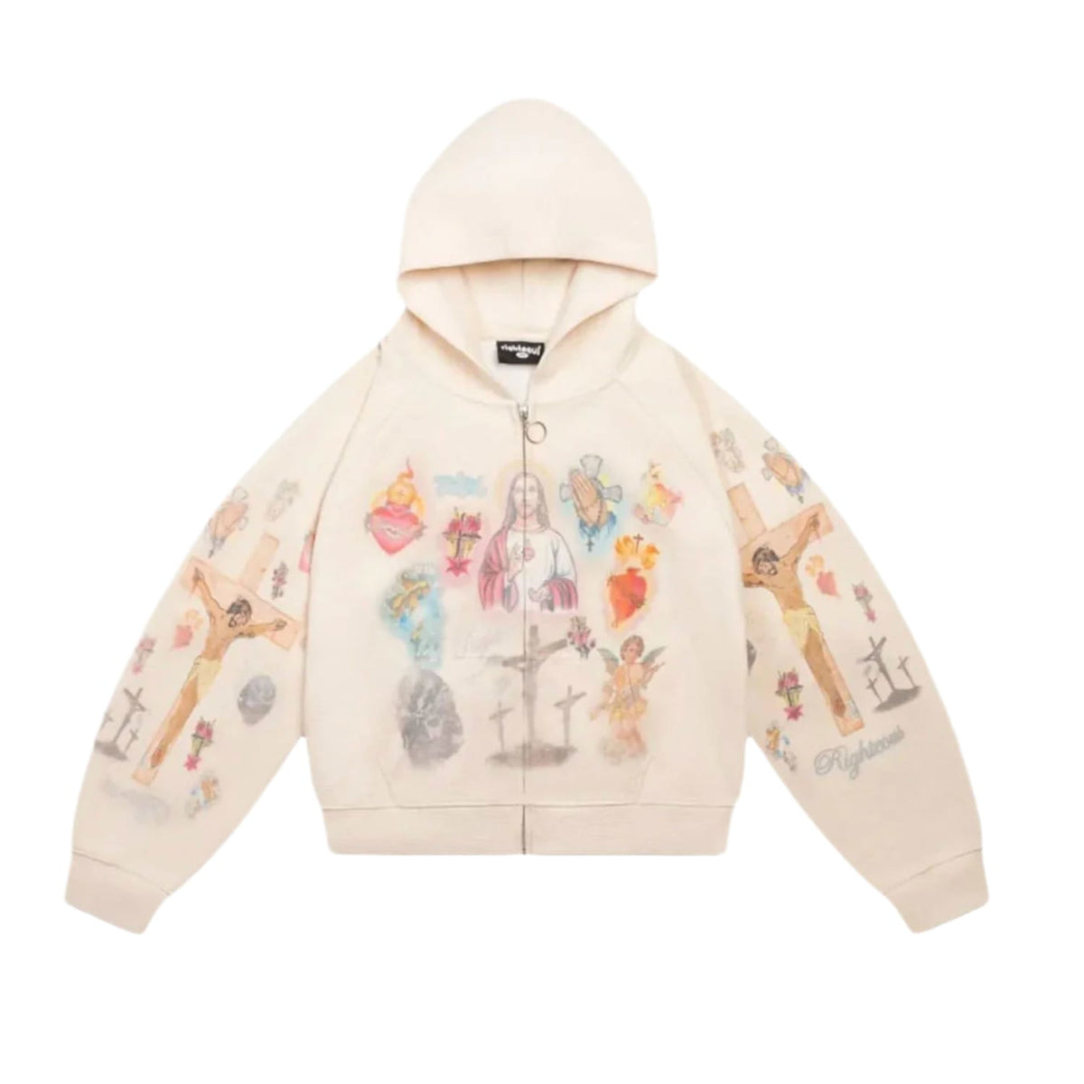 Righteous Ultimate Sacrifice Thermal Zip Up Cream