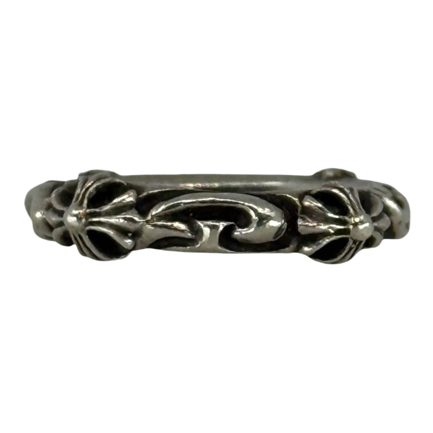 Chrome Hearts Silver SBT Ring - US Size 9.5