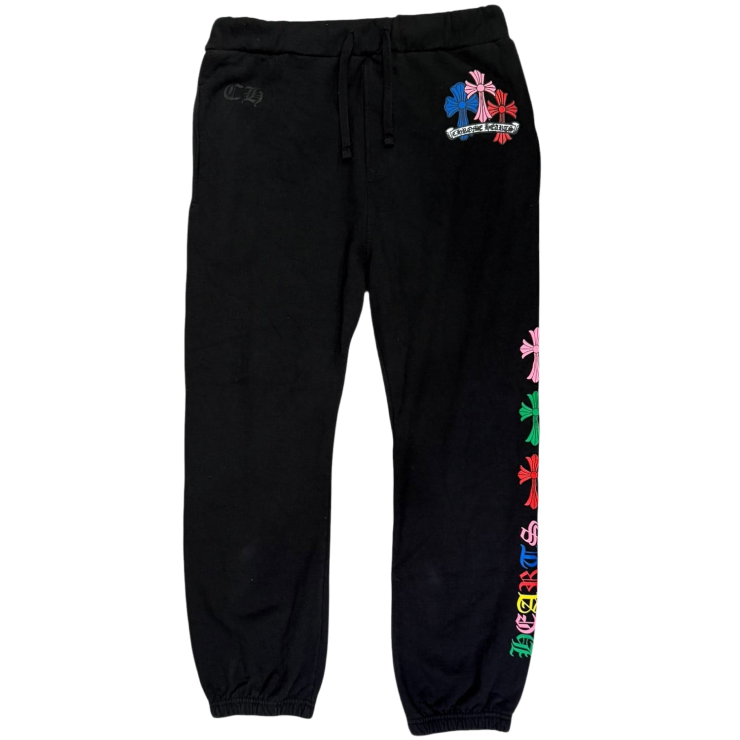 Chrome Hearts Multicolor Cross Sweatpants Black
