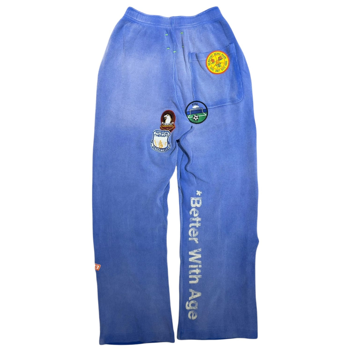 Better With Age Gentlemen's Waffle Sweatpant Blue #3