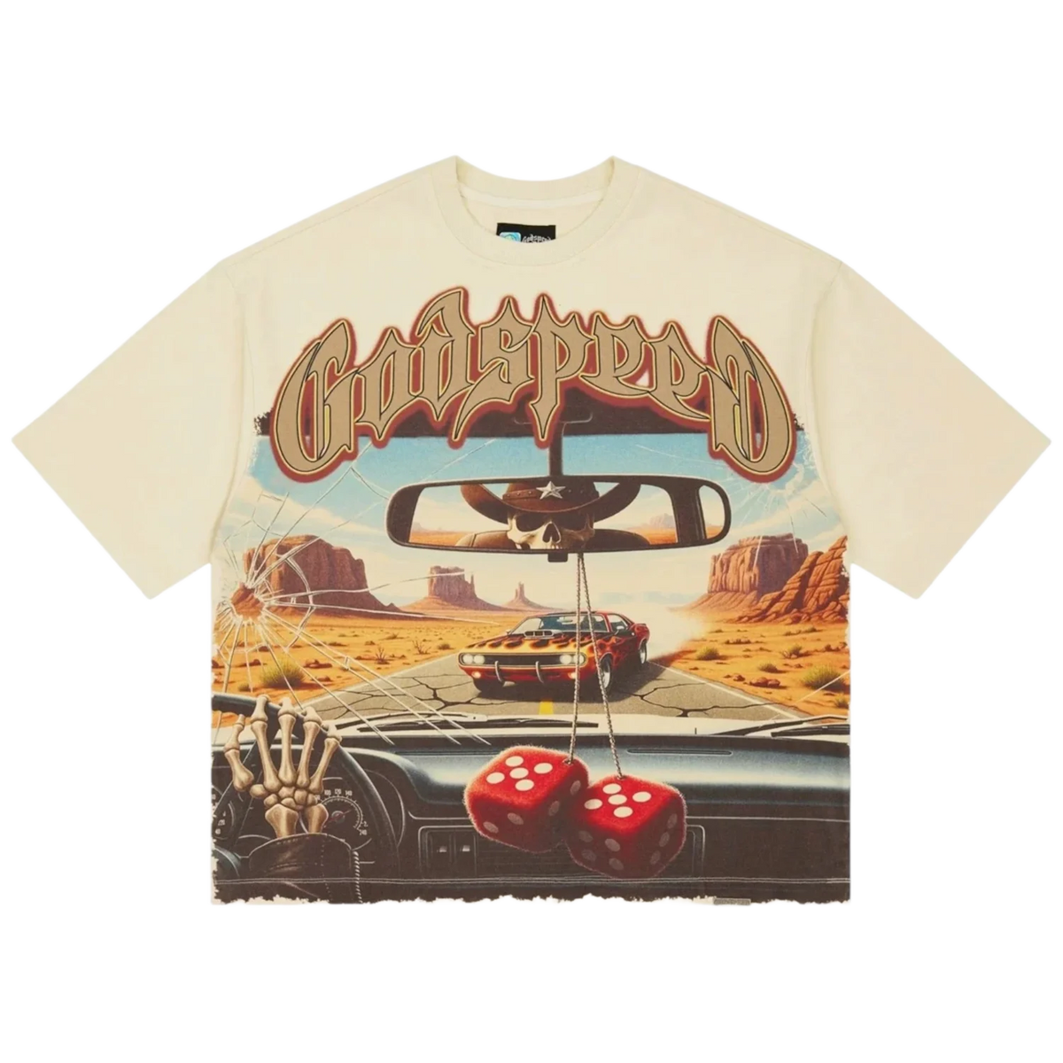Godspeed On The Run II T-shirt Bone