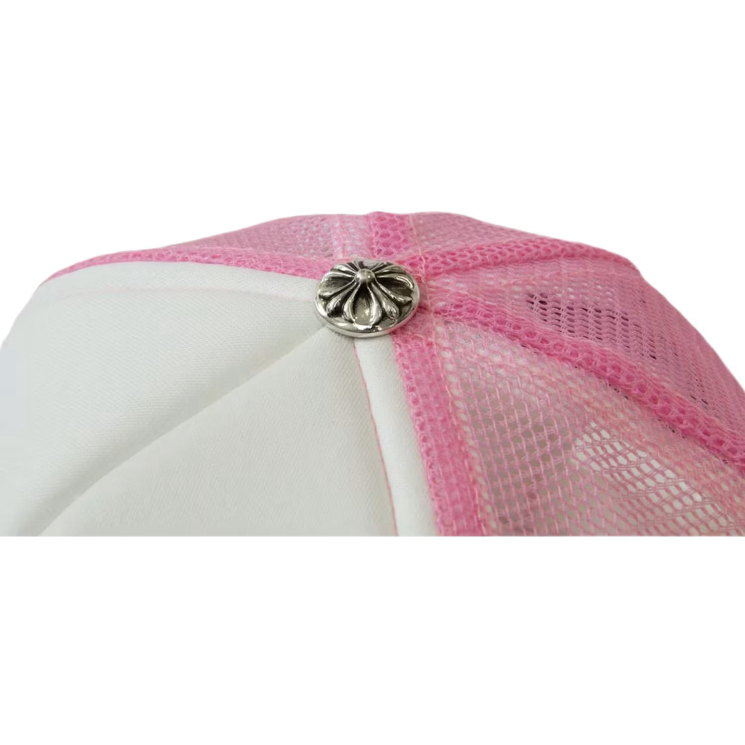 Chrome Hearts Horseshoe Trucker Hat Pink/White