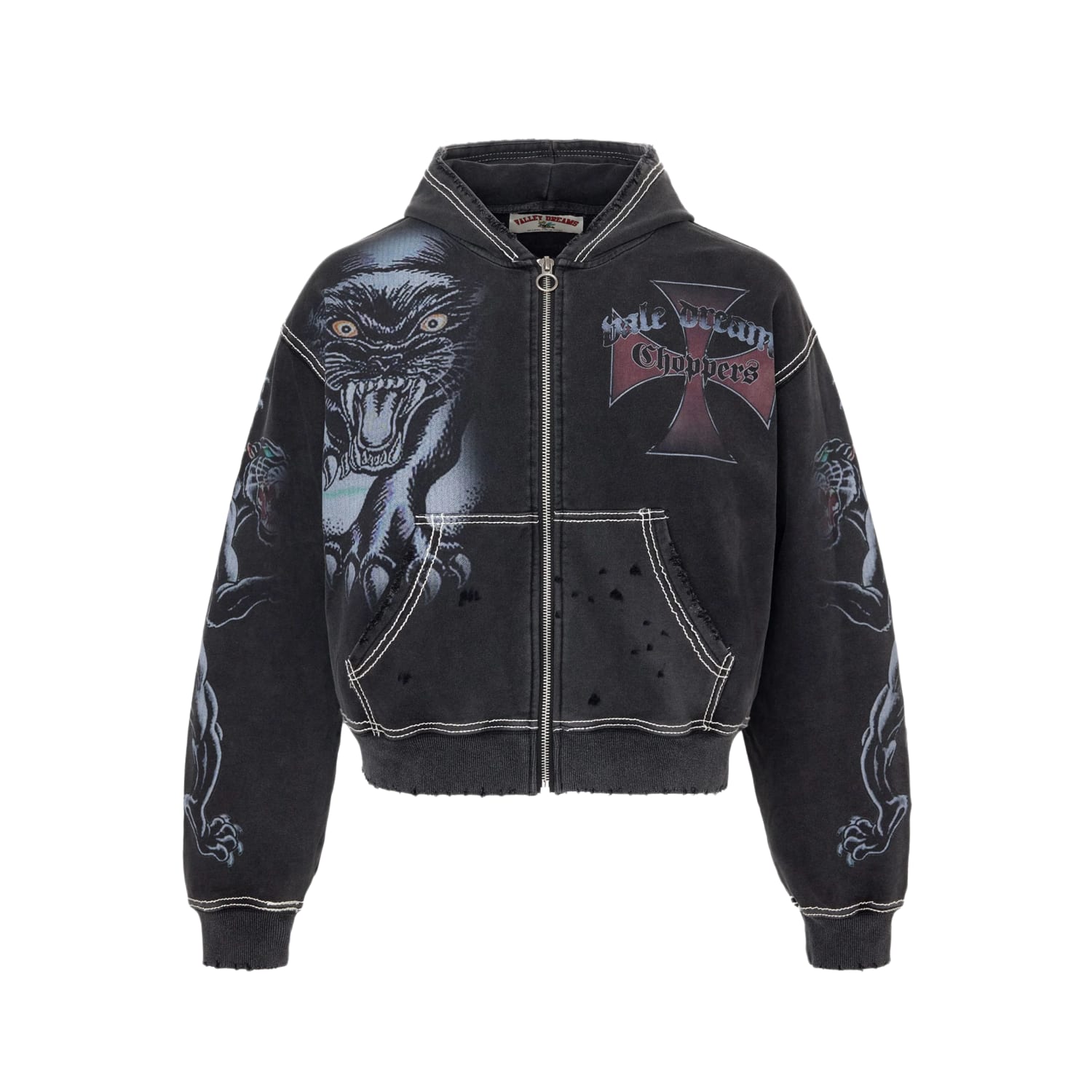 Vale Forever Hardy Boyz Zip Up Hoodie