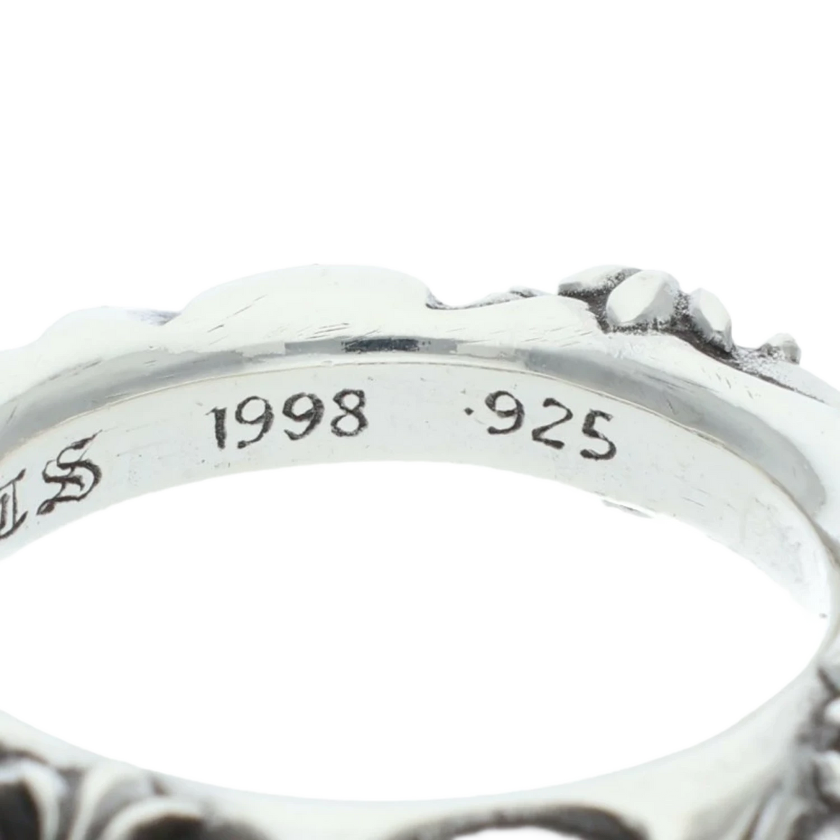 Chrome Hearts Silver SBT Ring - US Size 12