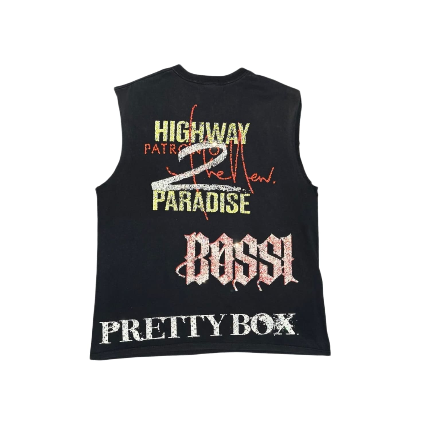 Bossi Patron of the New Dirty Rotten Imbeciles Cutoff T-Shirt