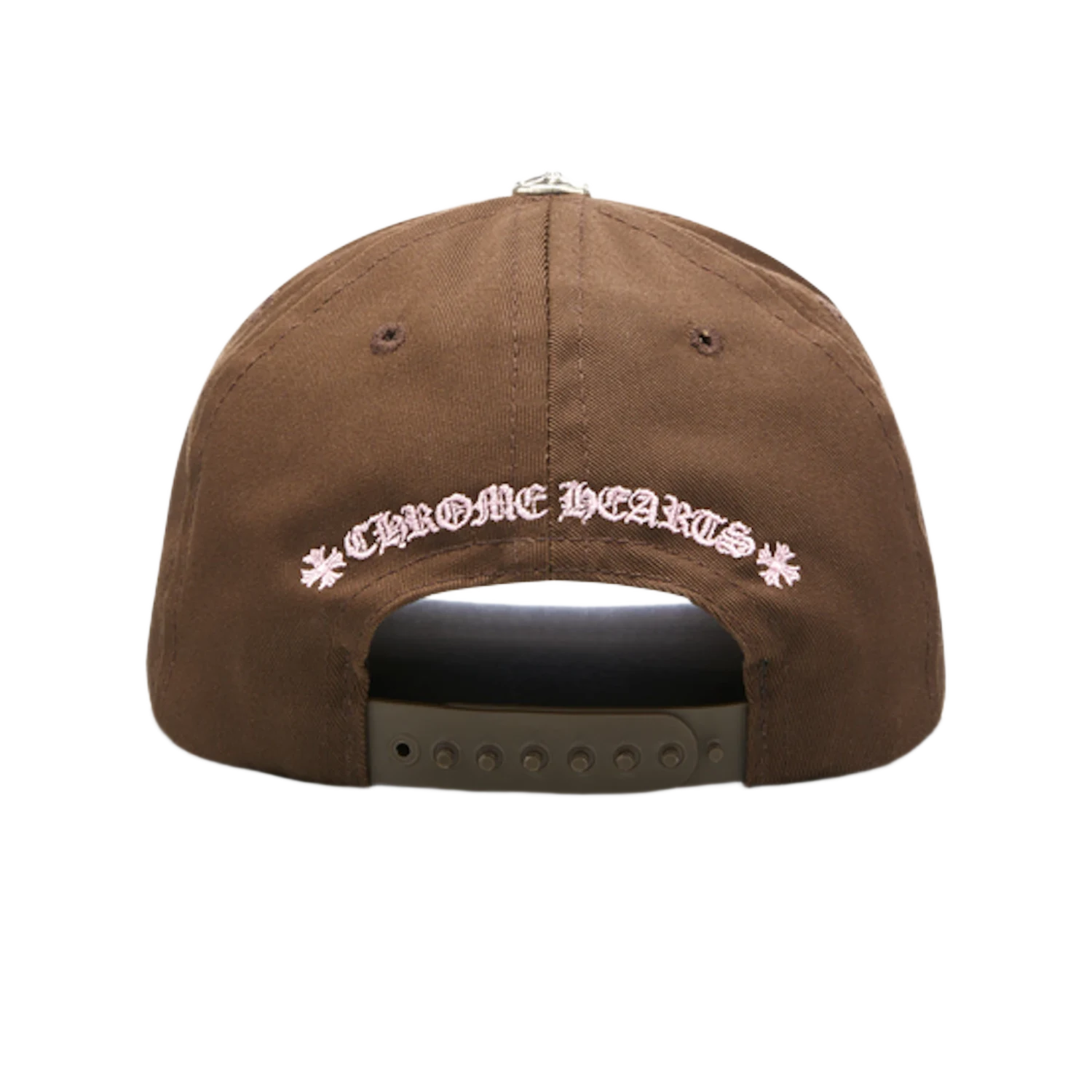 Chrome Hearts CH Baseball Hat Brown/Pink