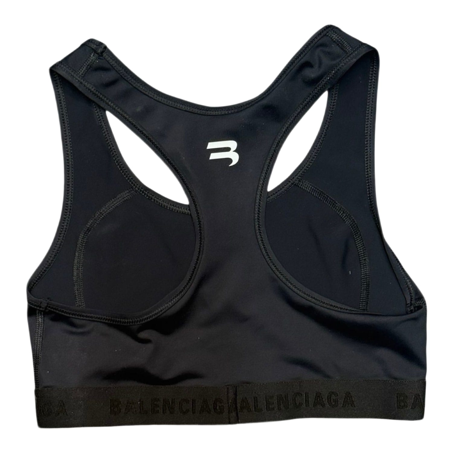 Balenciaga Women's Sports Bra Black/White