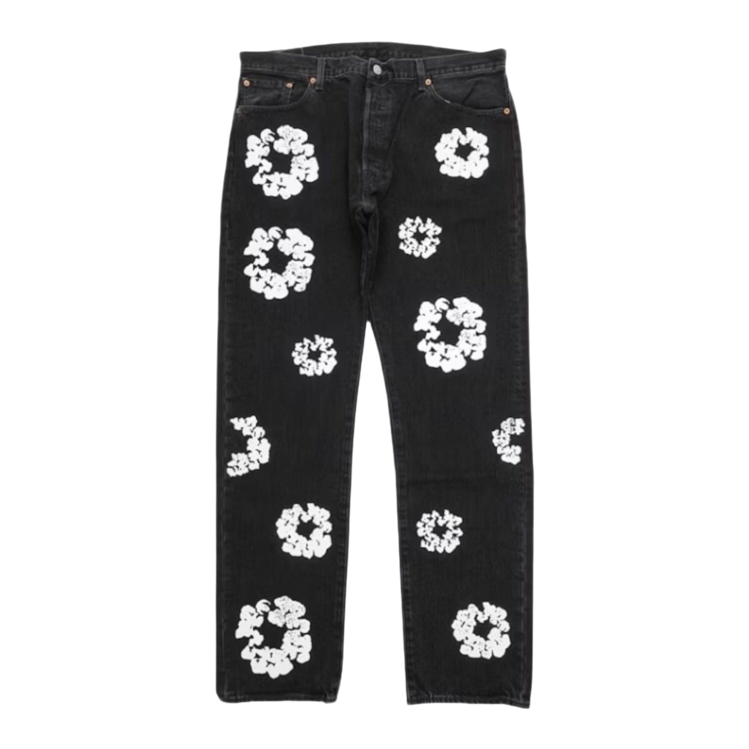 Denim Tears x Levi's Cotton Wreath Jean Black