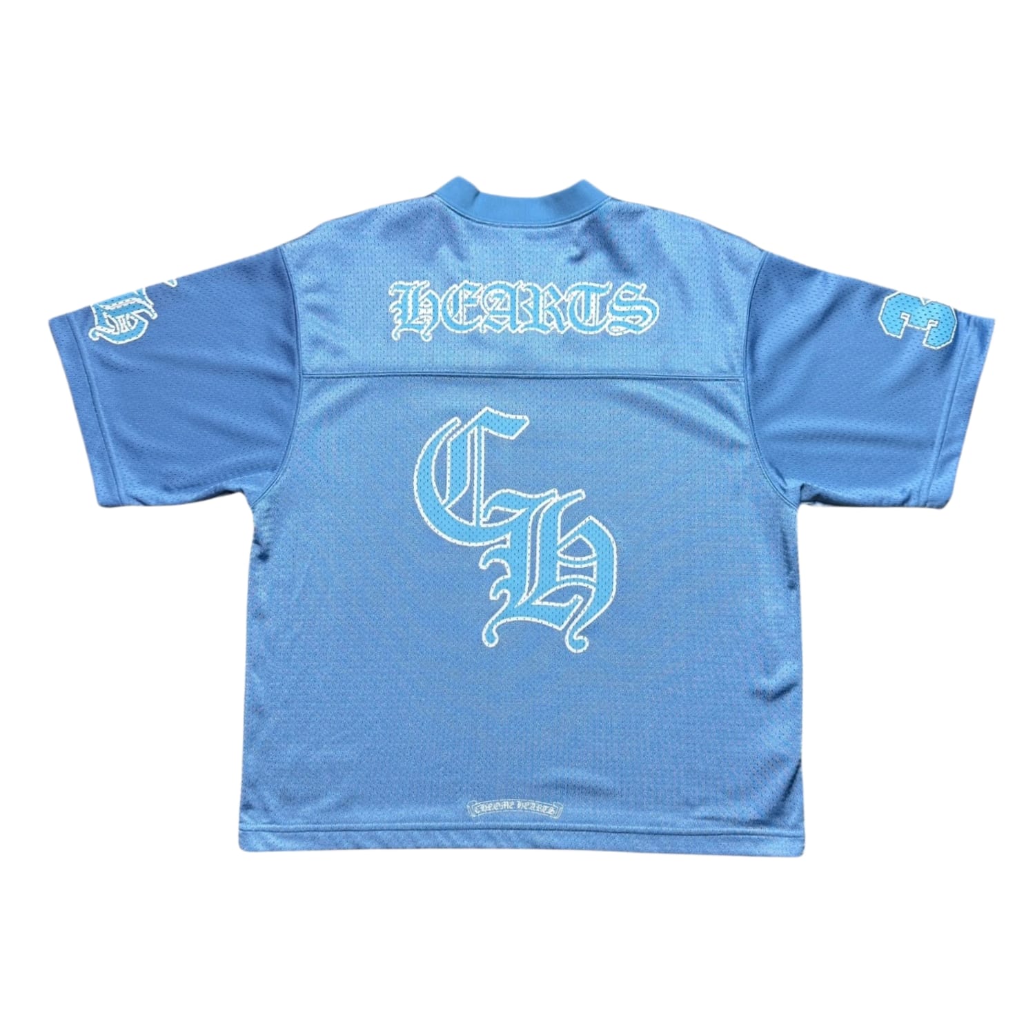 Chrome Hearts Mesh Stadium Jersey Blue
