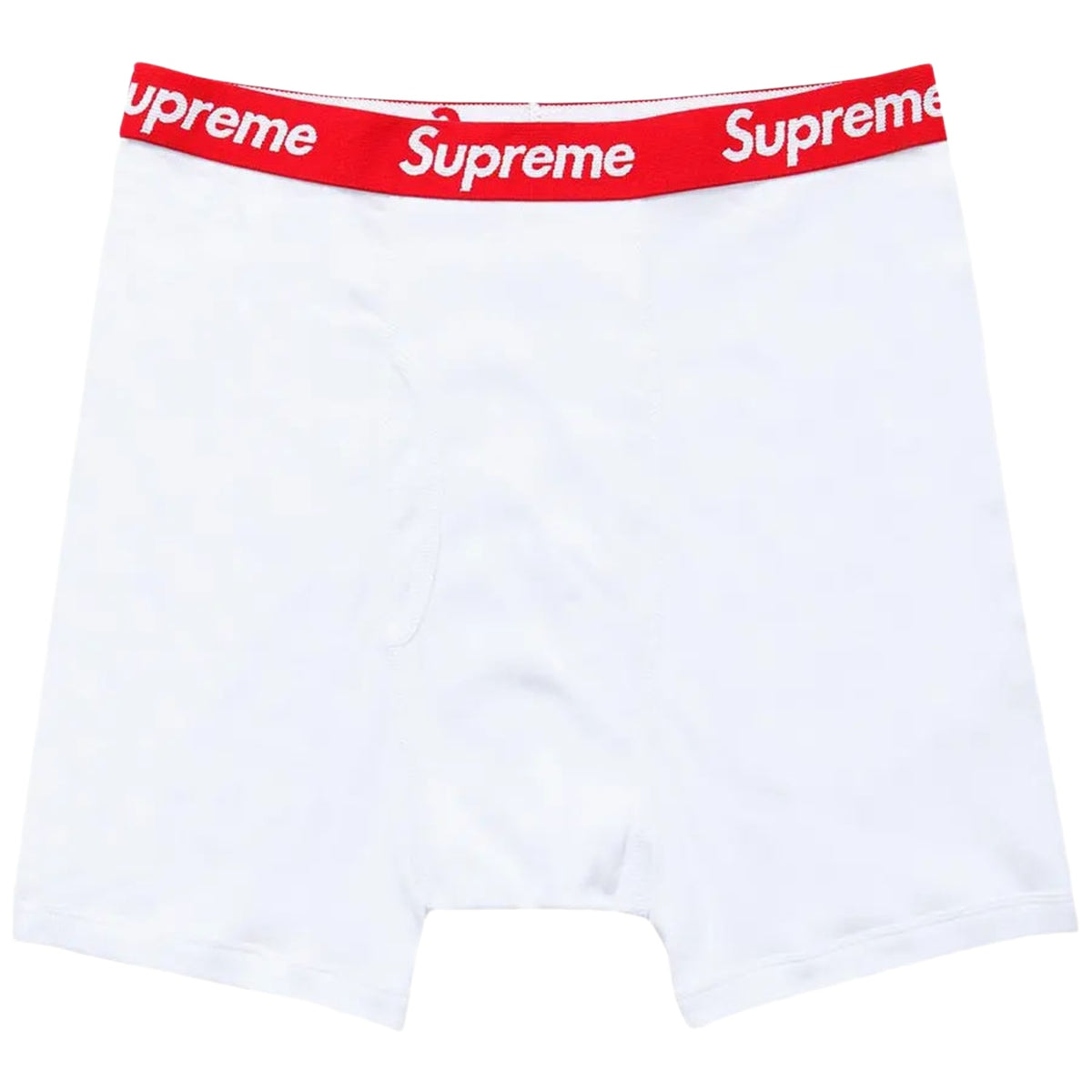 Supreme Hanes Boxer Brief White