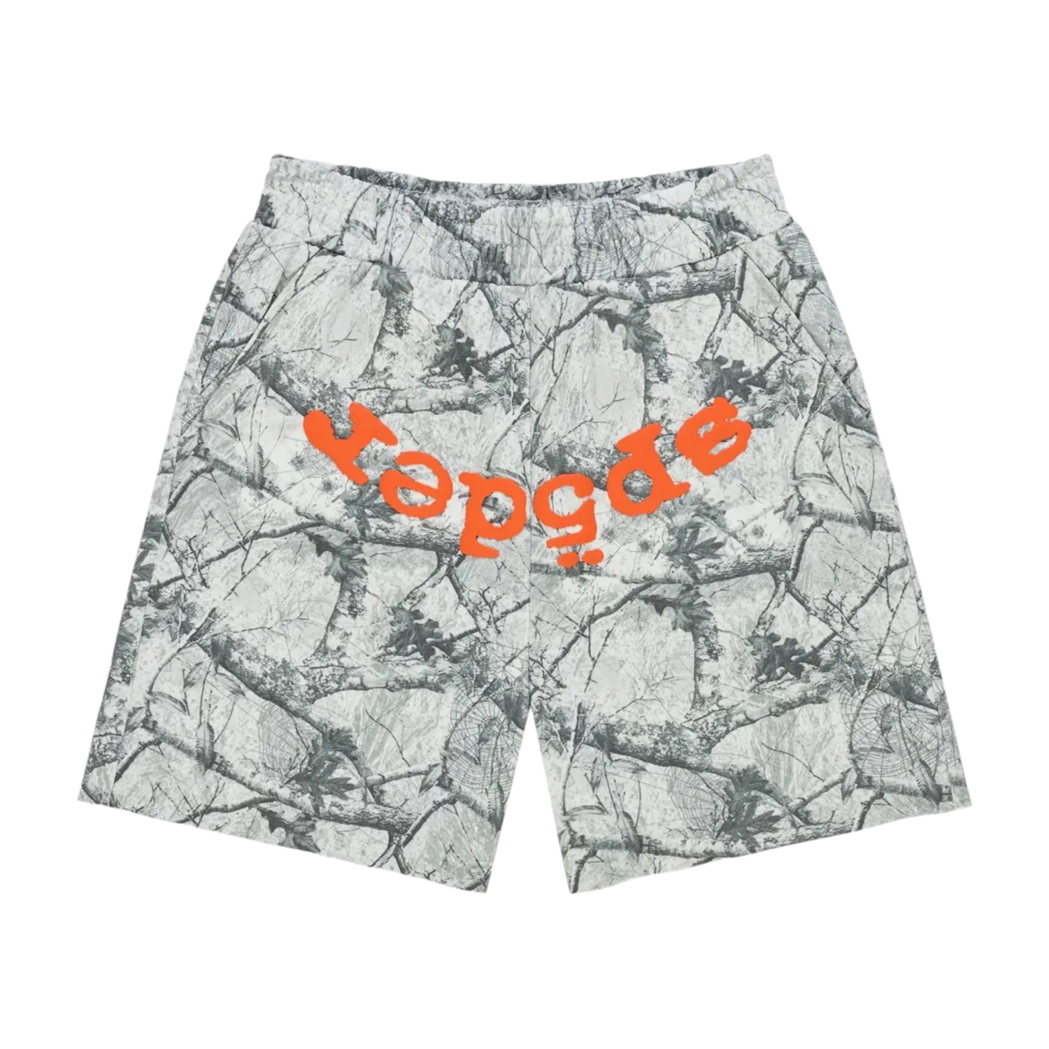 Sp5der Real Tree OG Web V2 Sweatshort White Camo