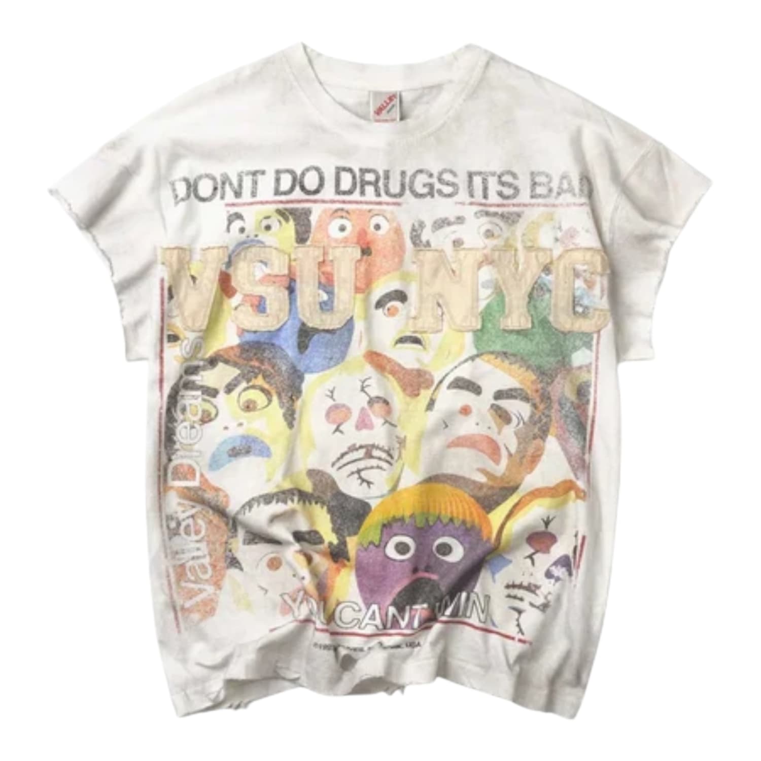 Vale Forever No Drugs Tank White
