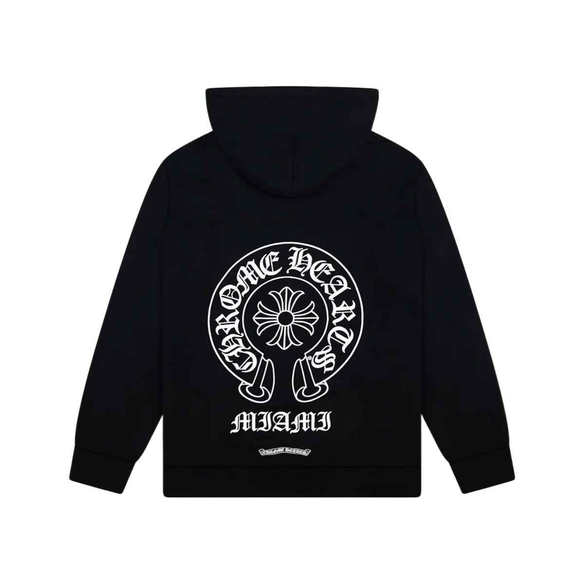 Chrome Hearts Miami Exclusive Zip Up Hoodie Black
