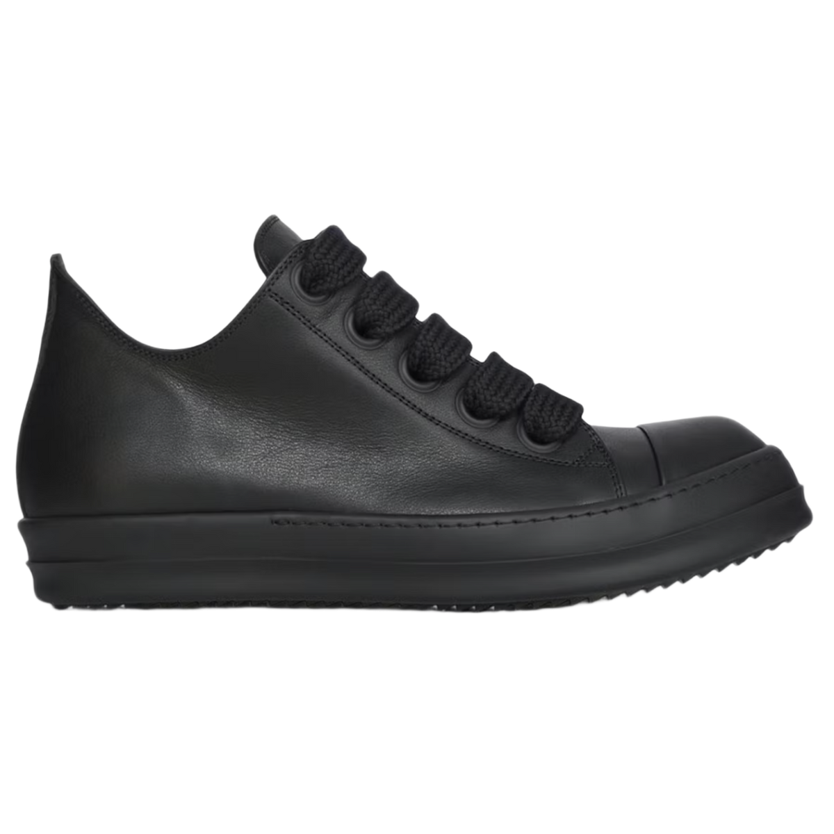 Rick Owens Concordians Jumbo Laced Low All Black