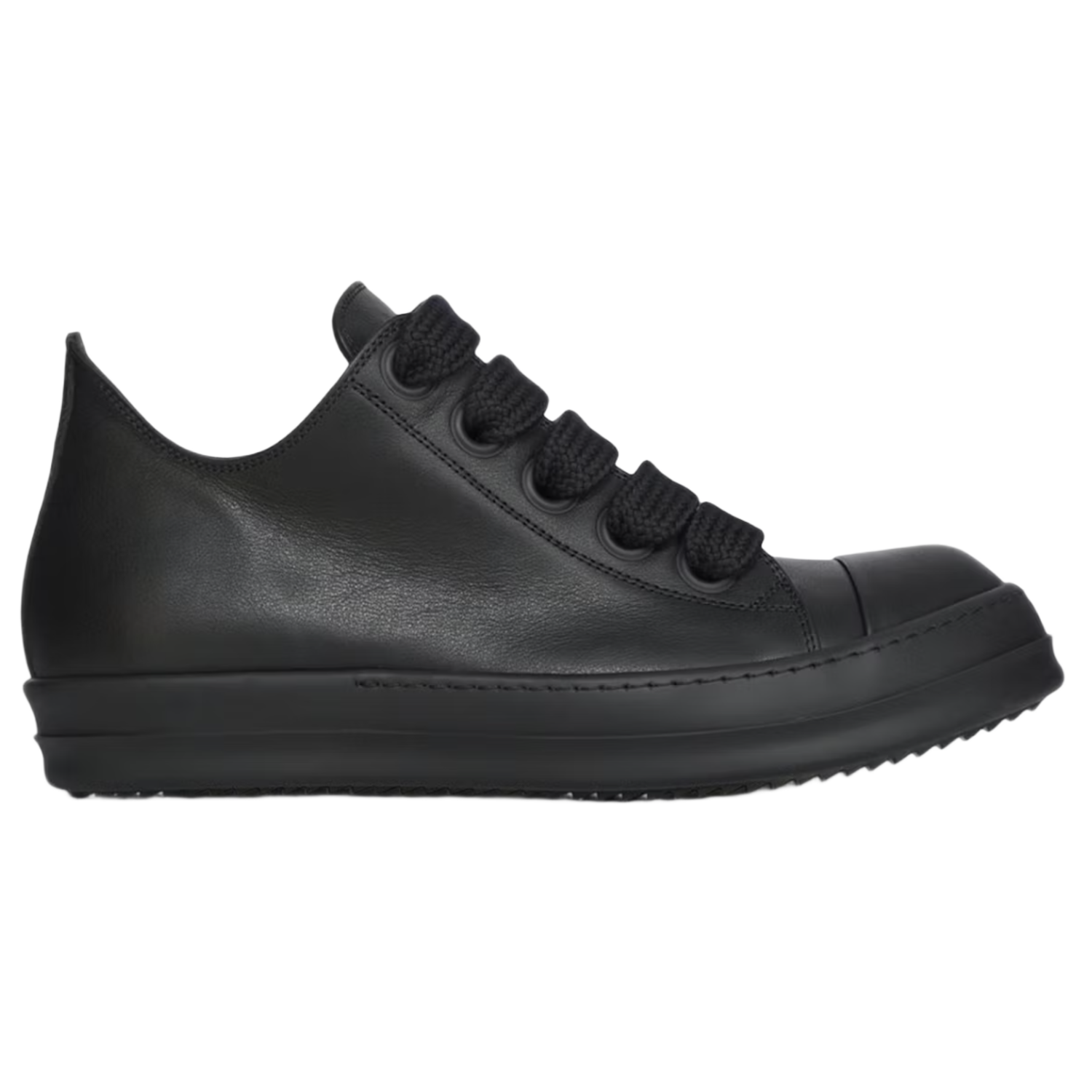 Rick Owens Concordians Jumbo Laced Low All Black