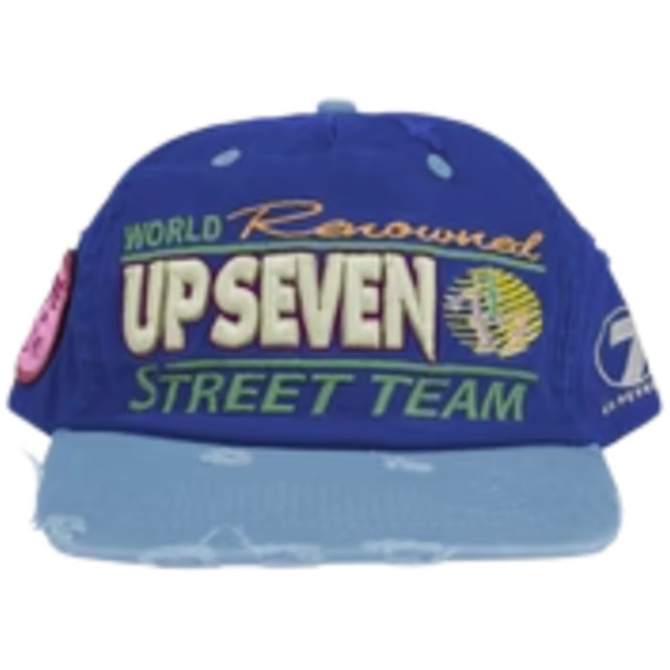 Up7Skate Blue Strip Intl Street Team Hat