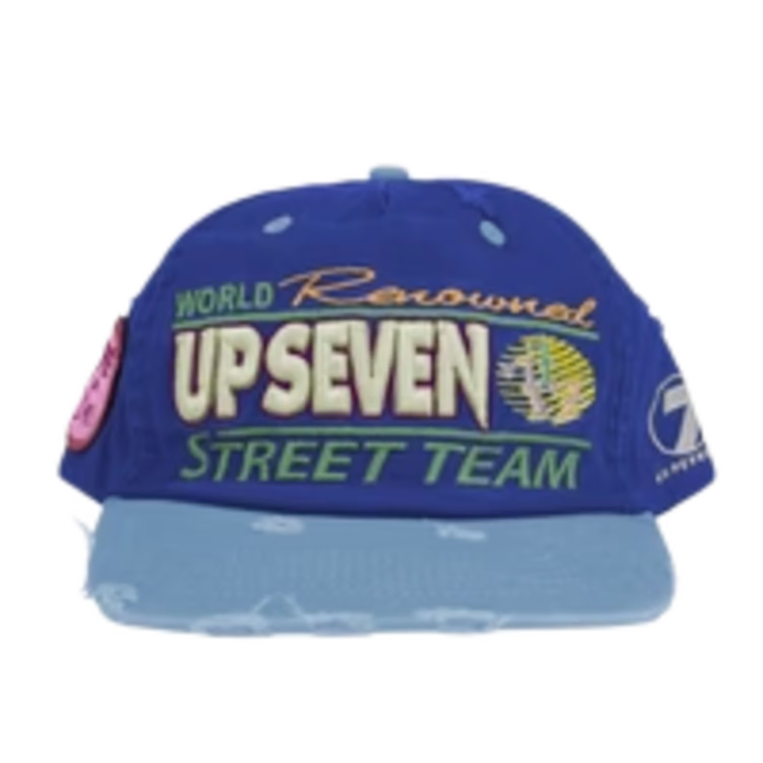 Up7Skate Blue Strip Intl Street Team Hat