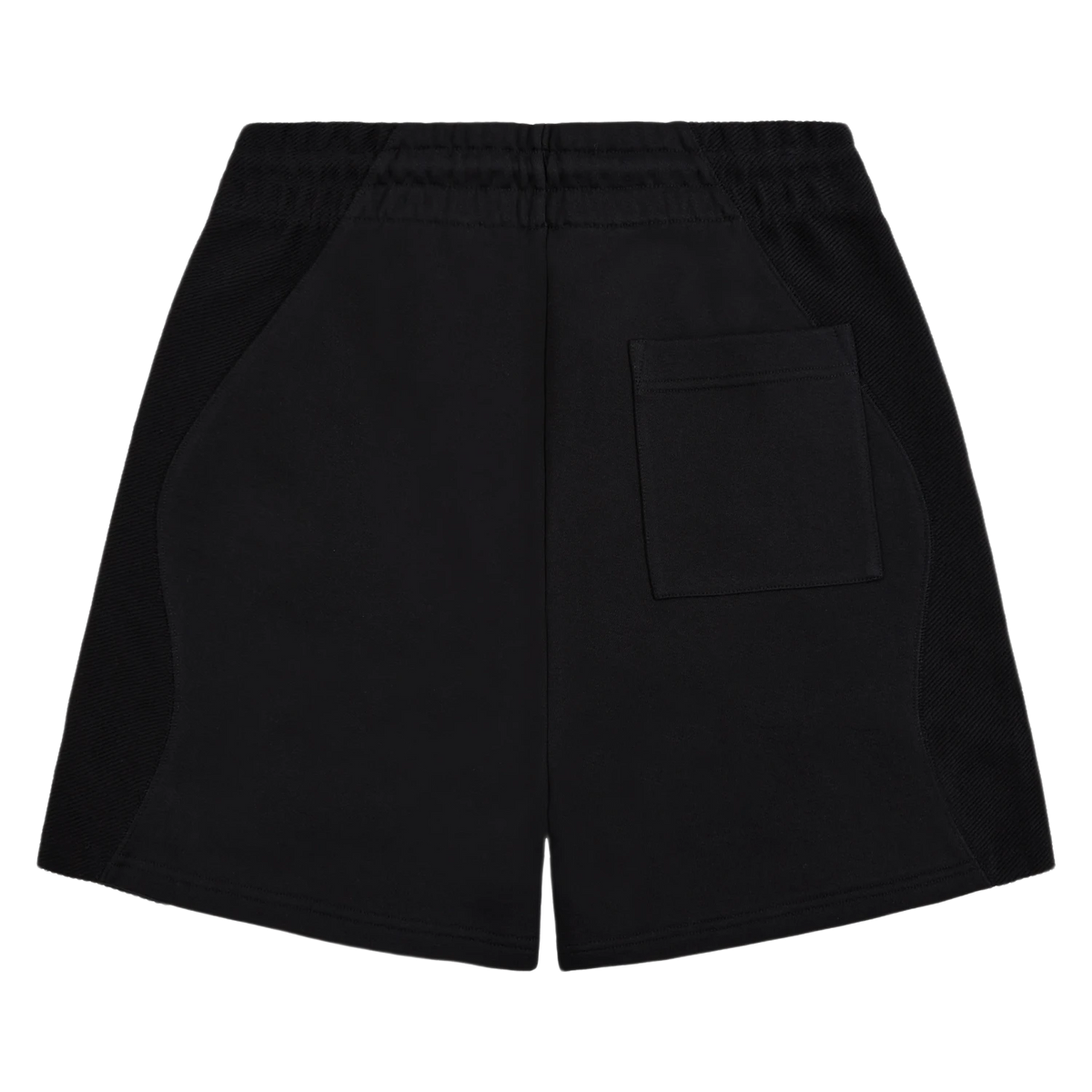 Casablanca Black Squash Logo Flock Print Sweatshorts Black