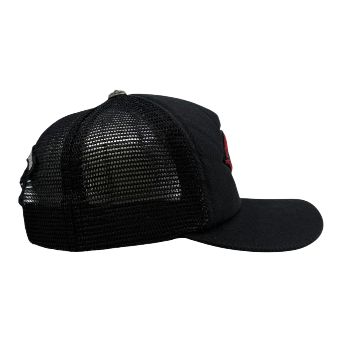 Chrome Hearts Matty Boy Chomper Hat Black Red