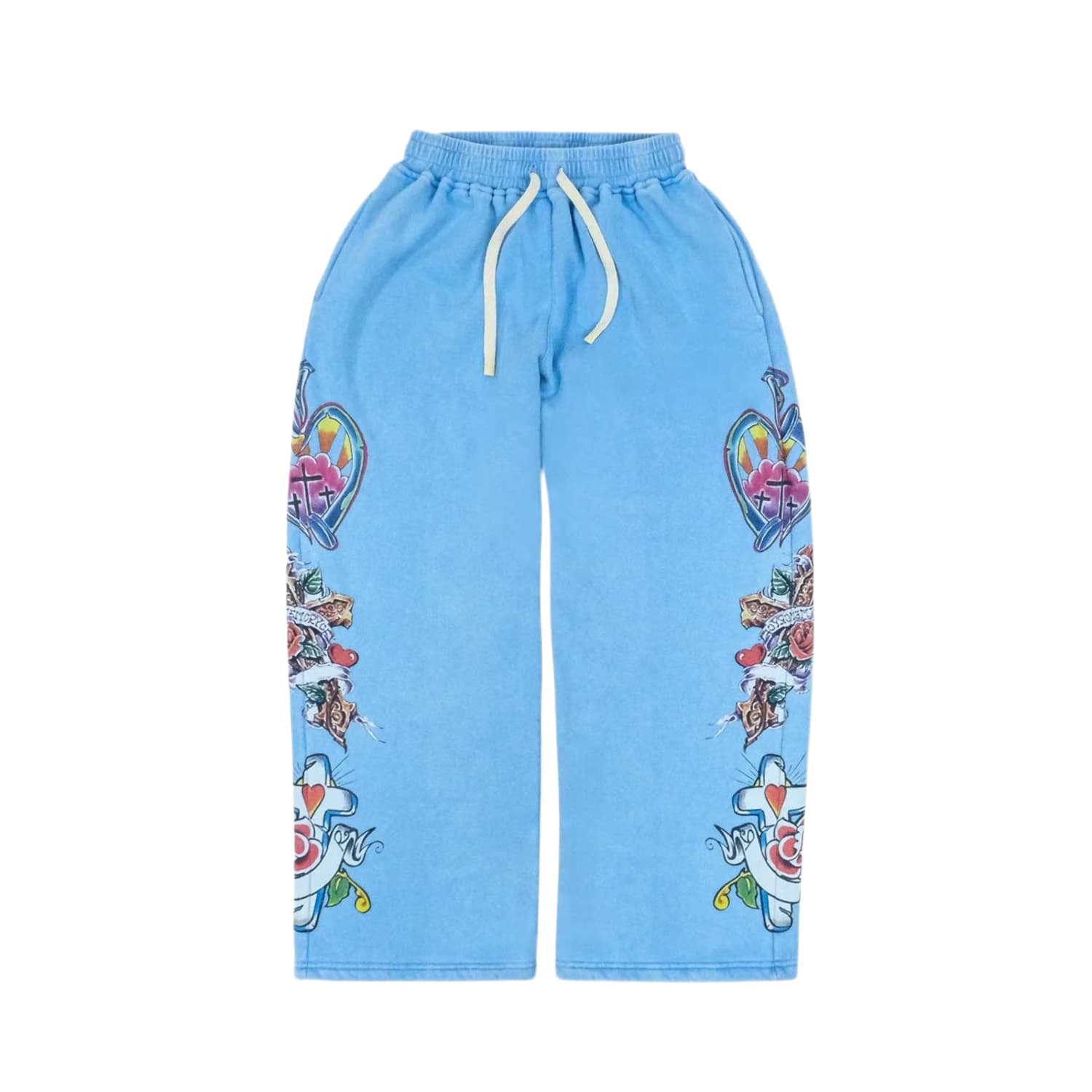 Righteous Risen King Sweatpants Blue